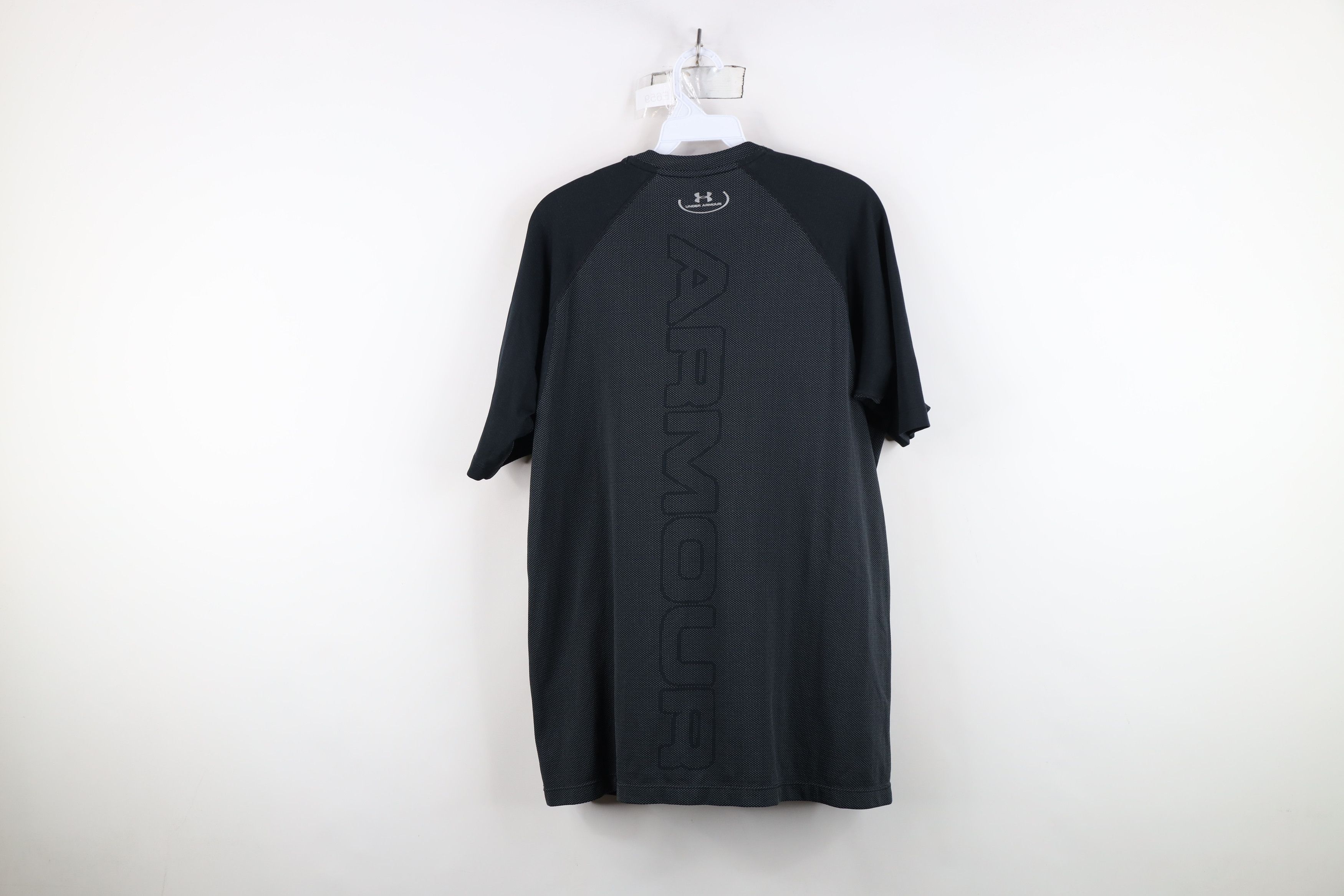 Under Armour Under Armour Logo Knit Gym Training Running T-Shirt Black Size US M / EU 48-50 / 2 - 11 Thumbnail