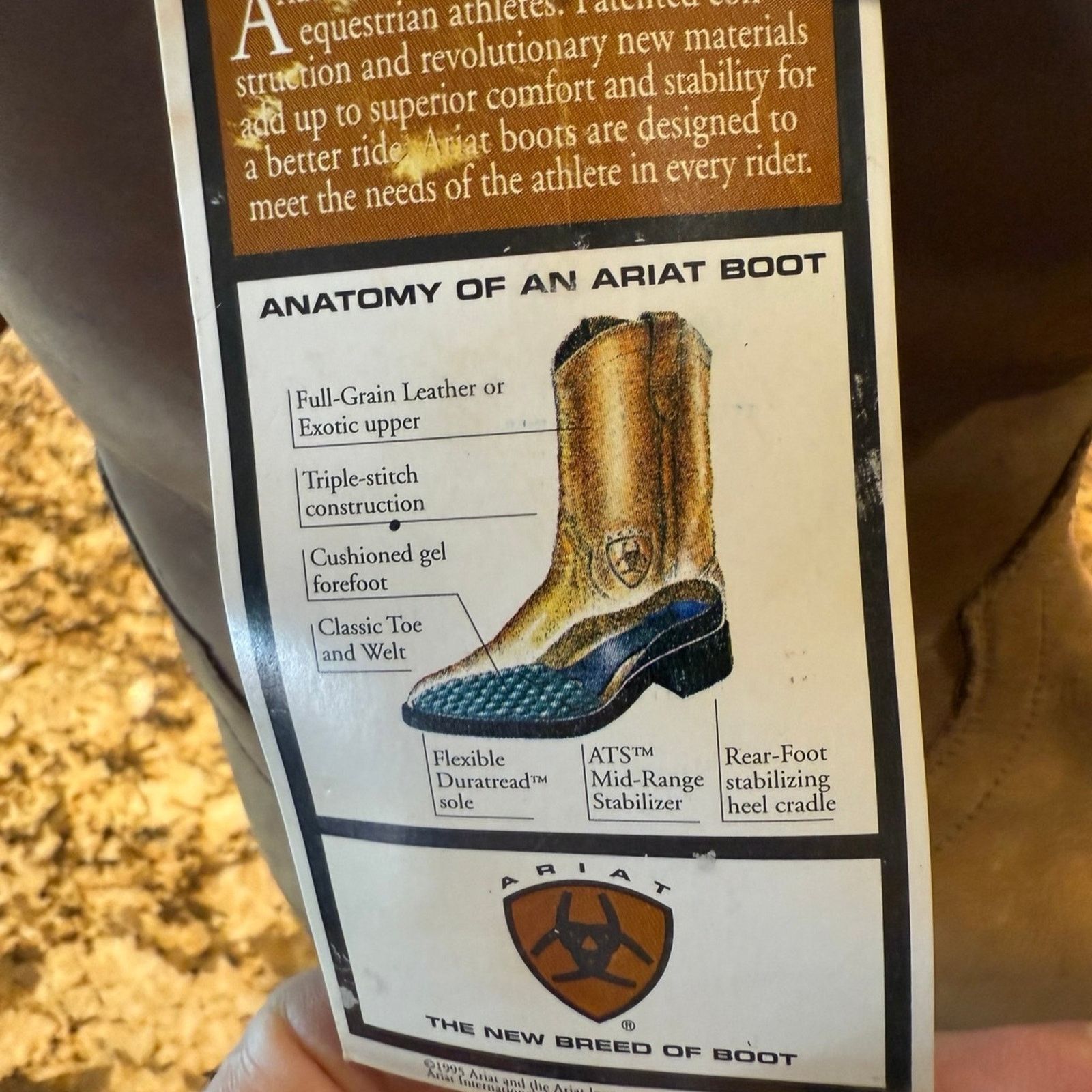 Ariat 11.5 Medium Tan Nubuck Classic Roper Style Boots NWT
