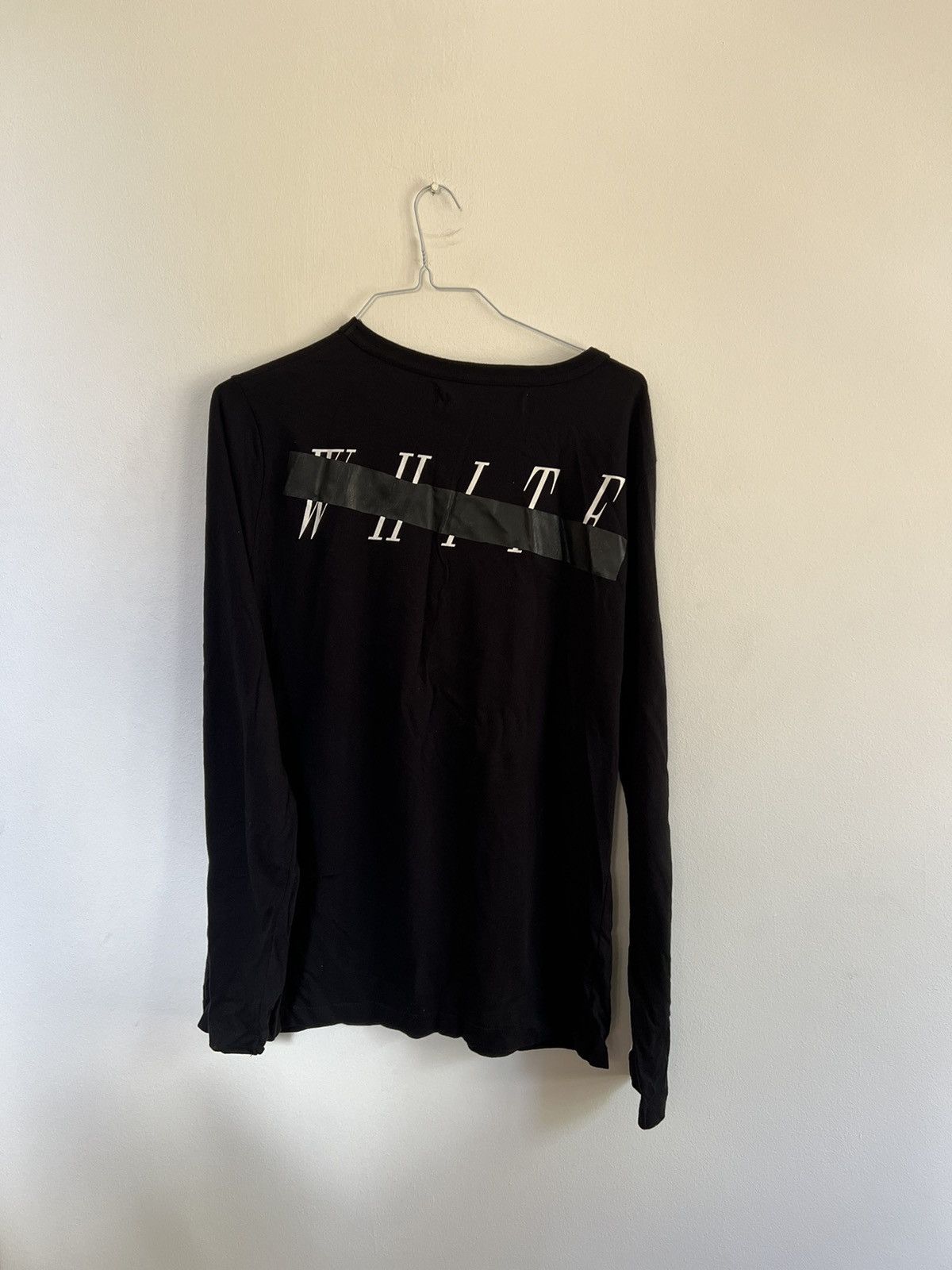 Off-White × Virgil Abloh Off white Mirror Skull Long sleeve TEE Size US M / EU 48-50 / 2 - 6 Thumbnail
