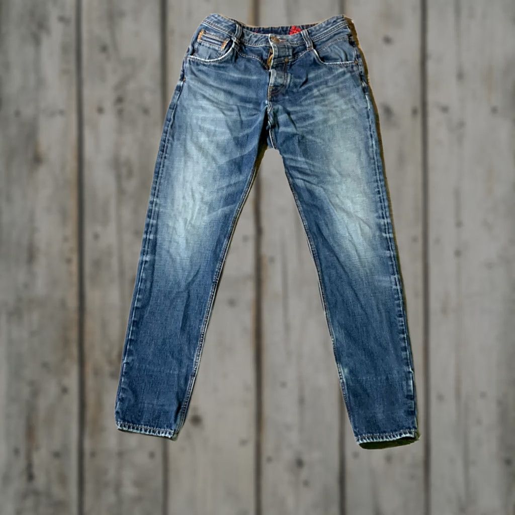 Vintage Tribeca Mens Preston Jeans Size 33X34 Extra Large Size US 33 - 1 Thumbnail