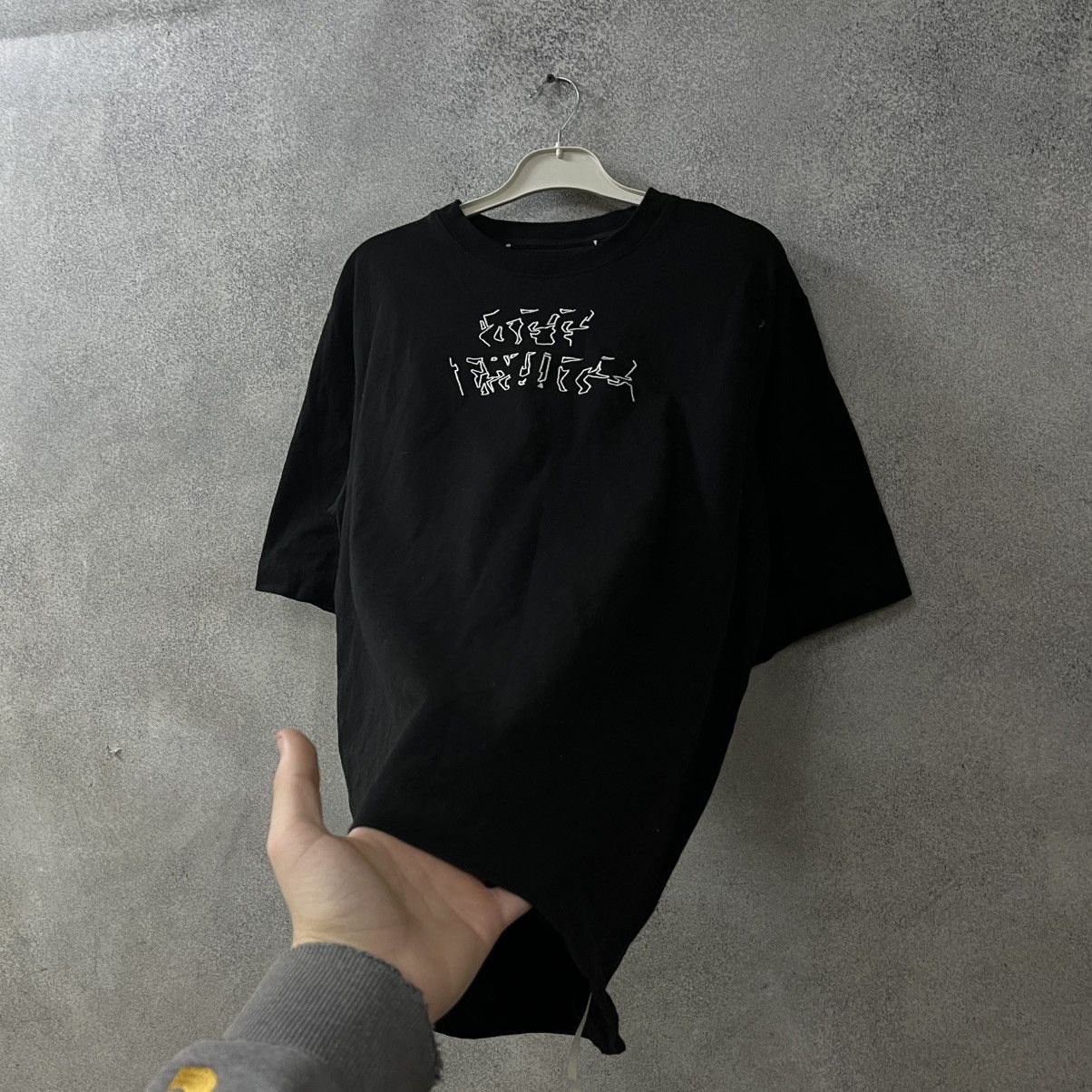 Off-White Off White T-shirt Big Logo Black Size US M / EU 48-50 / 2 - 7 Thumbnail