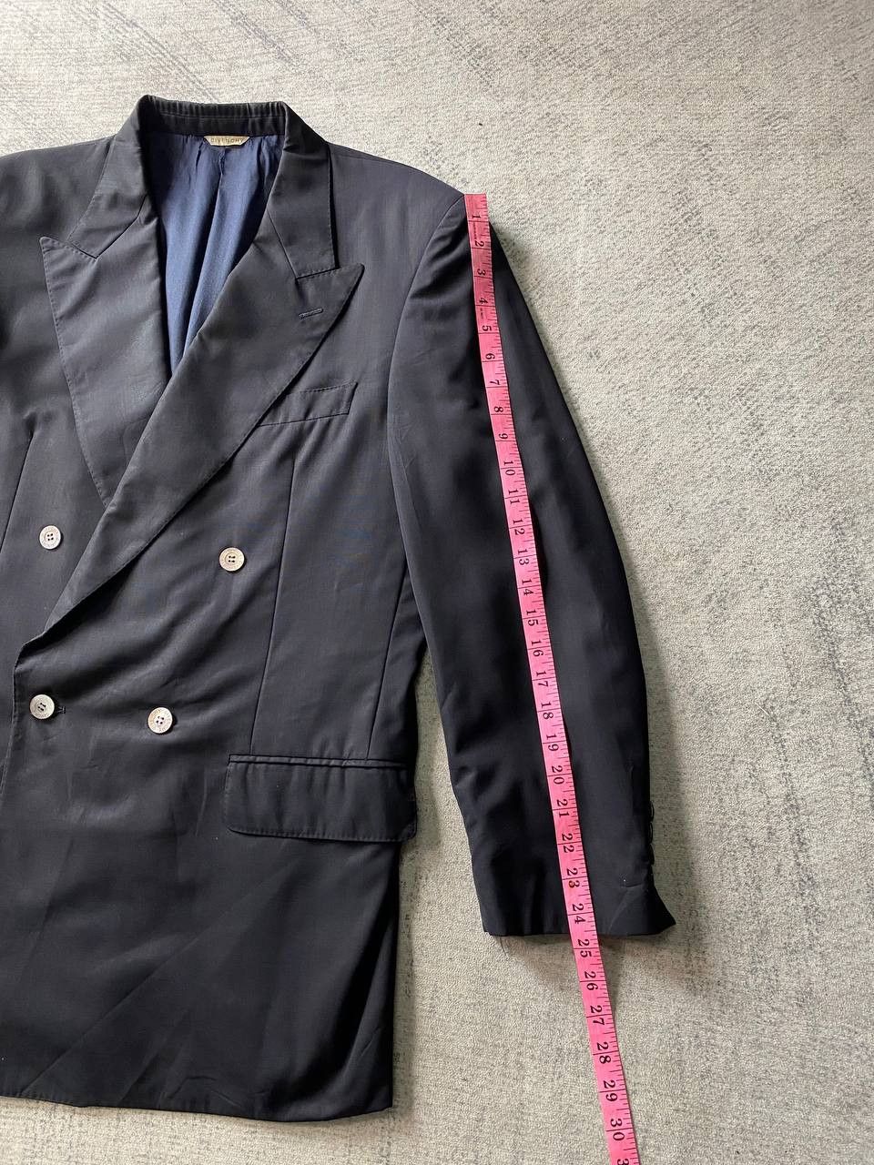 Givenchy × Vintage Vintage Givenchy Double Breasted Blazer Size 42R - 19 Thumbnail