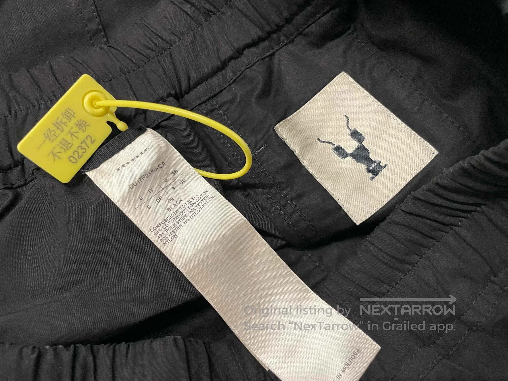 Rick Owens RICK OWENS size S Drawstring Drop Crotch Shorts Size US 27 - 5 Thumbnail