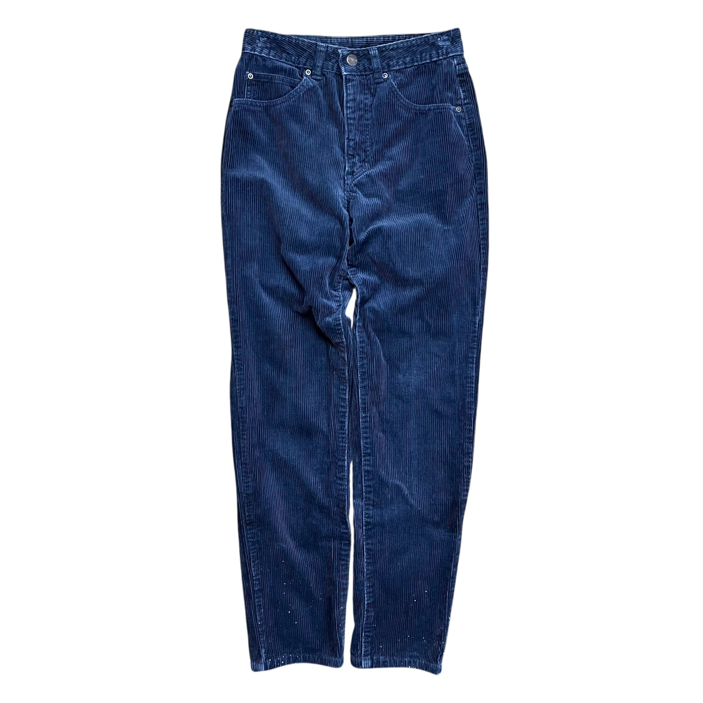 Edwin Edwin Japan Navy Corduroy Pants - 26" Size 26" / US 2 / IT 38 - 1 Thumbnail