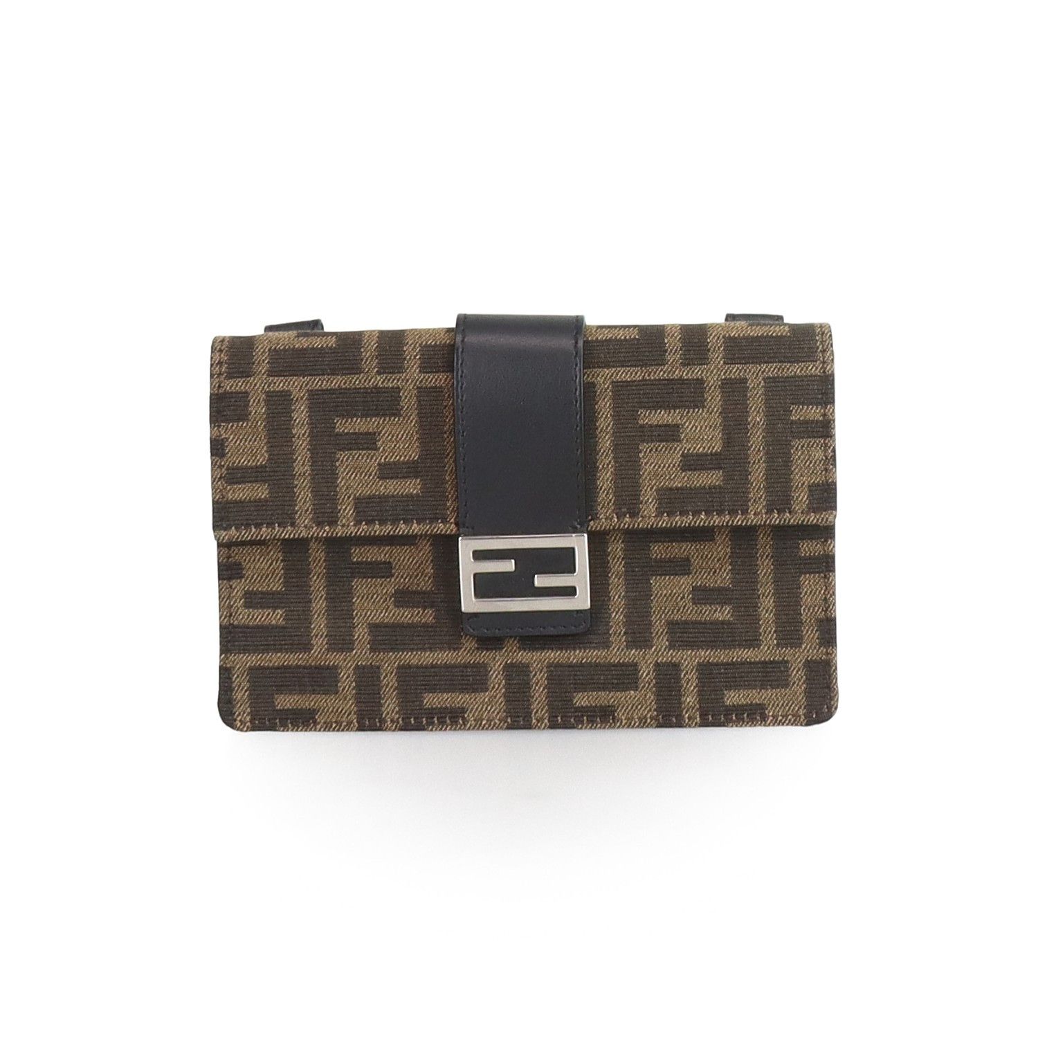 Fendi Fendi Baguette FF Jacquard Bag Size ONE SIZE - 1 Thumbnail