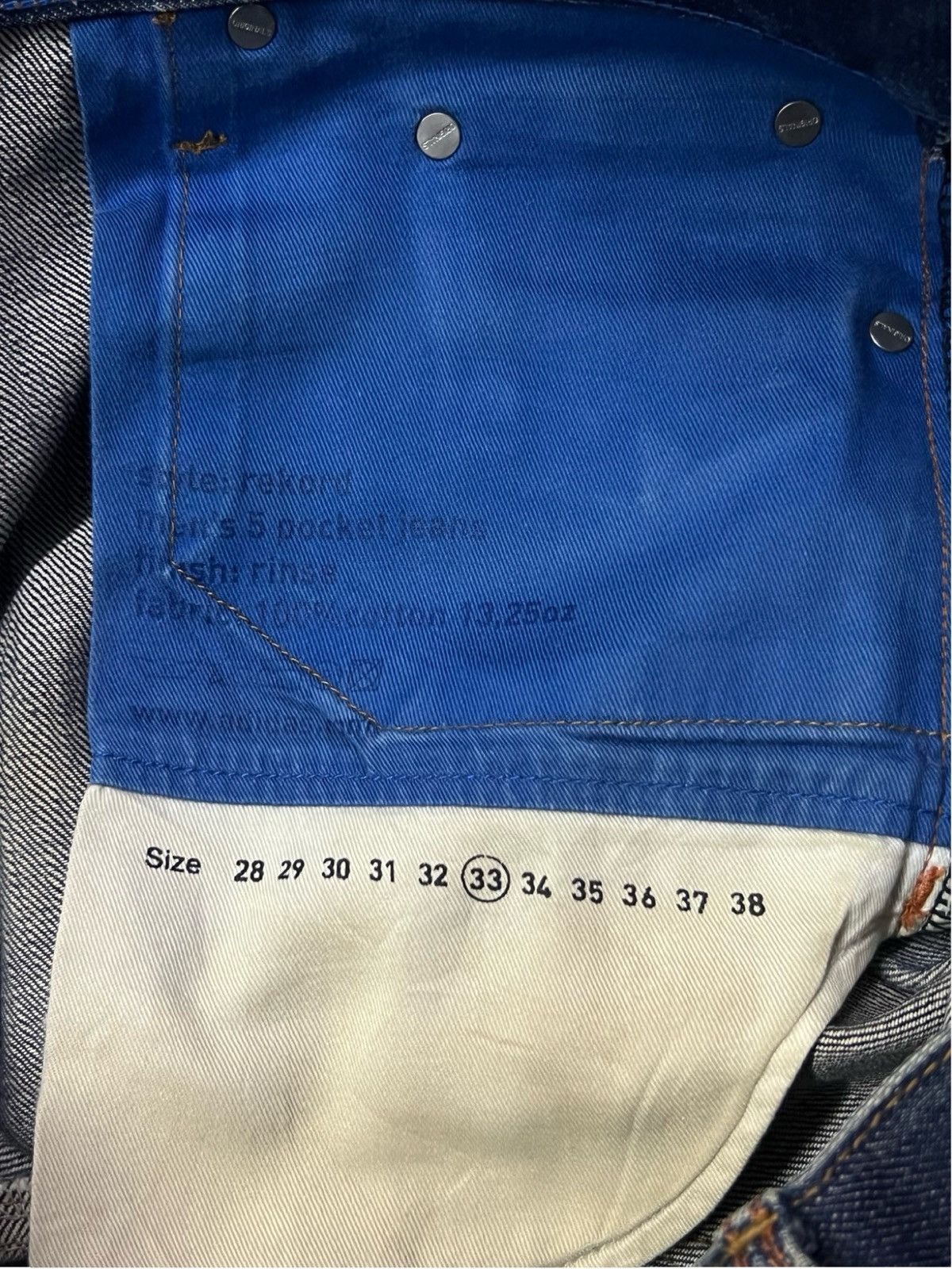 Adidas Vintage Adidas Originals Selvedge Denim Jeans 13.25oz | W35 Size US 35 - 16 Thumbnail