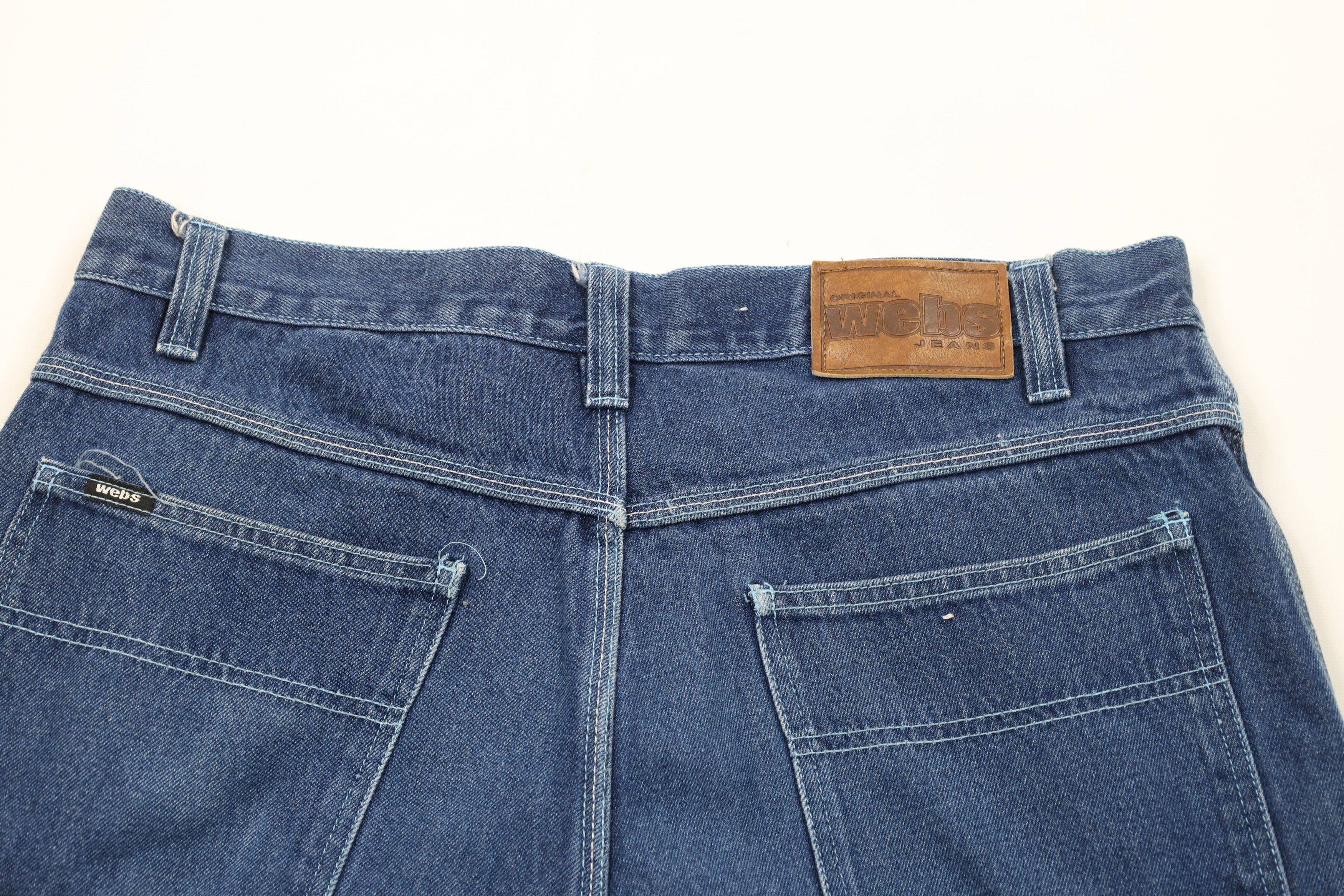 Vintage Vintage 90s Y2K Streetwear Skateboarding Denim Cargo Shorts Size US 36 / EU 52 - 10 Thumbnail