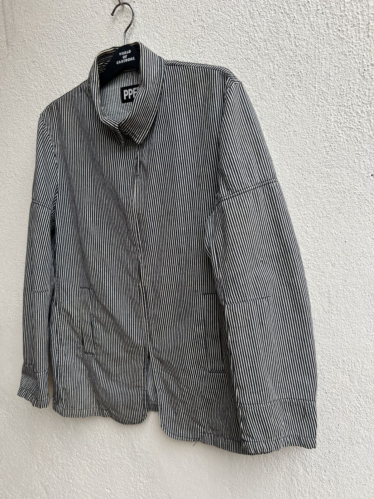 PPFM Vintage PPFM Hickory Striped Work Jacket Size US L / EU 52-54 / 3 - 7 Thumbnail