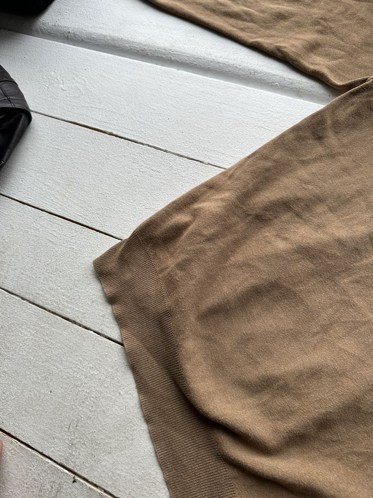 Ralph Lauren 🚨RALPH LAUREN POLO SWEATER BROWN LOGO CREAM LUXURY Size US M / EU 48-50 / 2 - 12 Thumbnail