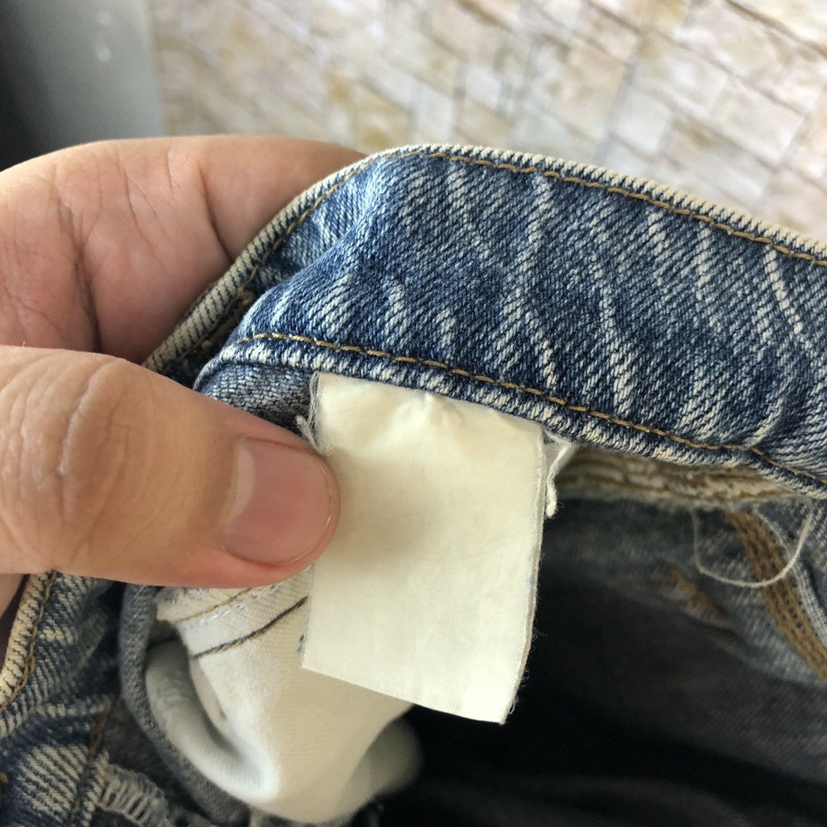 Big John Big John vintage Spana Blue Denim Pants #A1003 Size US 28 / EU 44 - 21 Thumbnail