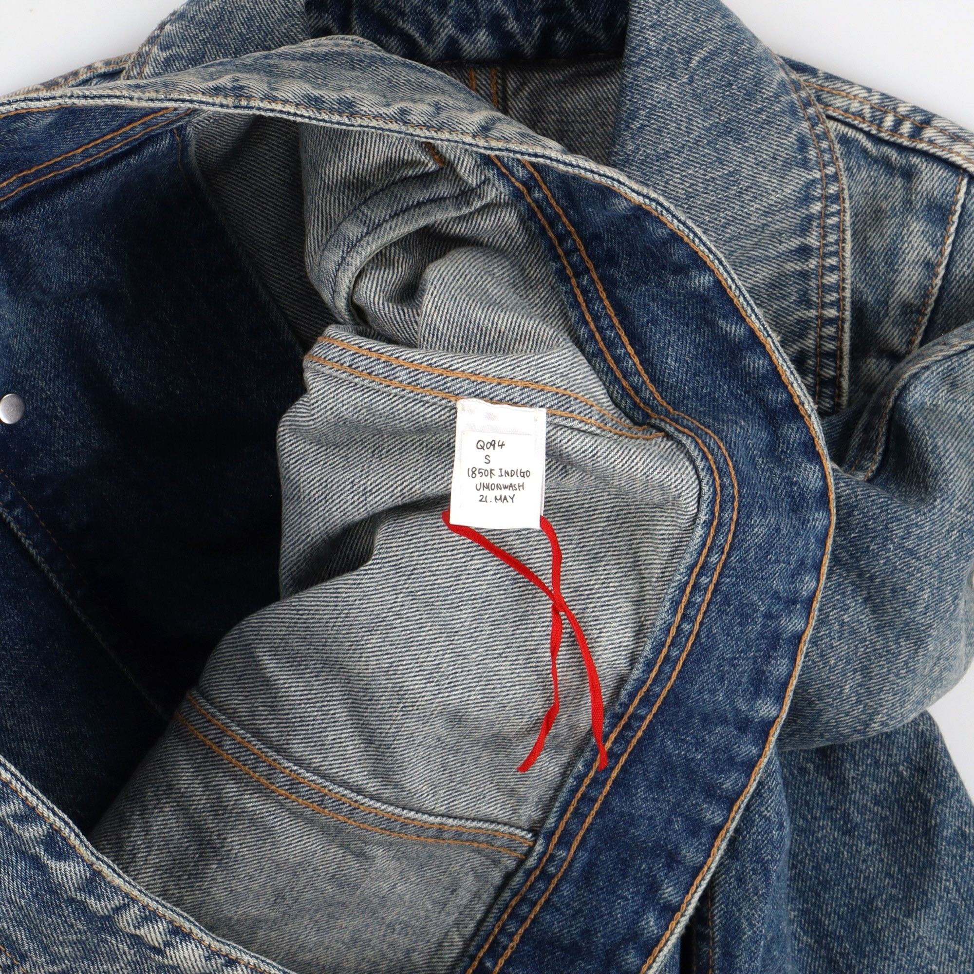 Celine 1 of 1 Blue Union Wash Classic Denim Trucker Jacket Size US S / EU 44-46 / 1 - 3 Thumbnail