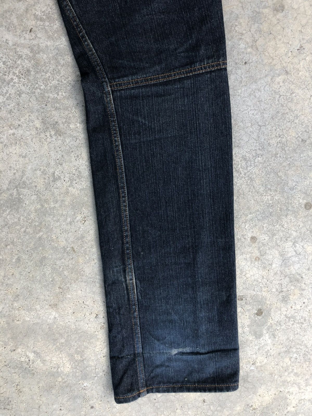 Hysteric Glamour Dominate Handcrafted Double Waist Distressed Jeans Size US 33 - 12 Thumbnail