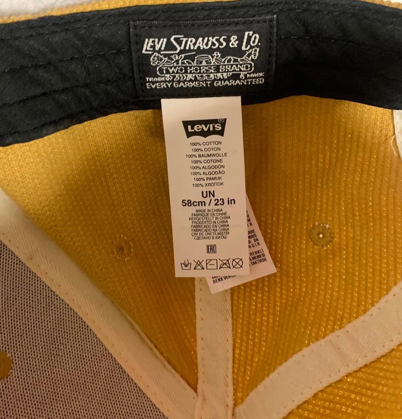 Levi's Levi's Men's Corduroy Hat Mustard Yellow Mountain Patch Size ONE SIZE - 10 Thumbnail