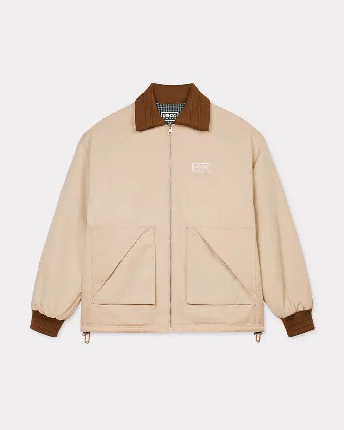 Kenzo o1s22i1n0125 Reversible Jacket in Beige Size US L / EU 52-54 / 3 - 1 Thumbnail