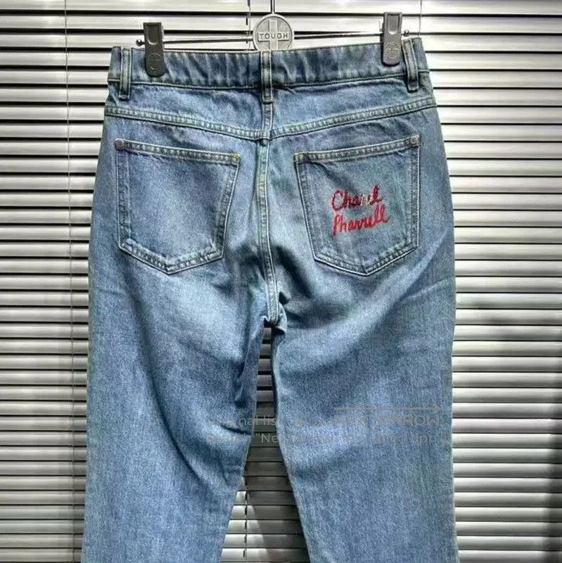 Chanel Chanel Blue Cotton Embroidered Jeans for Women . Size 28" / US 6 / IT 42 - 5 Thumbnail