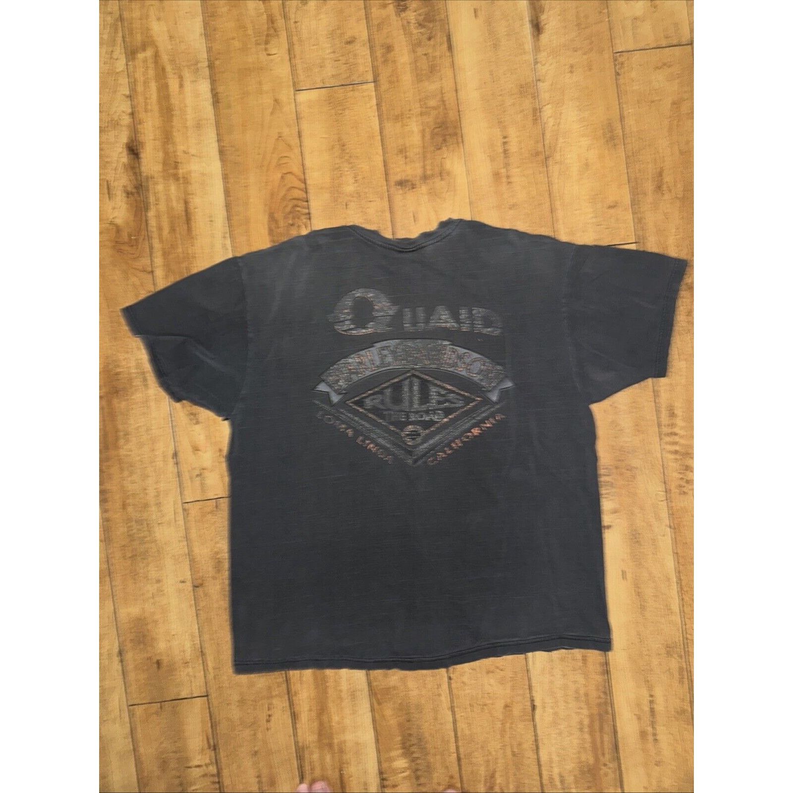 Harley Davidson × Vintage Harley Davidson T-Shirt Made In USA XL Black 22x26.5 Size US XL / EU 56 / 4 - 6 Thumbnail