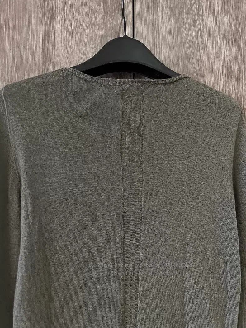 Rick Owens Rick Owens Wool scarf collar sweater with long sleeves Size US M / EU 48-50 / 2 - 5 Thumbnail