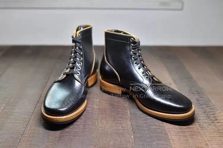 Huomao Handmade Shinki Horsehide Boots.