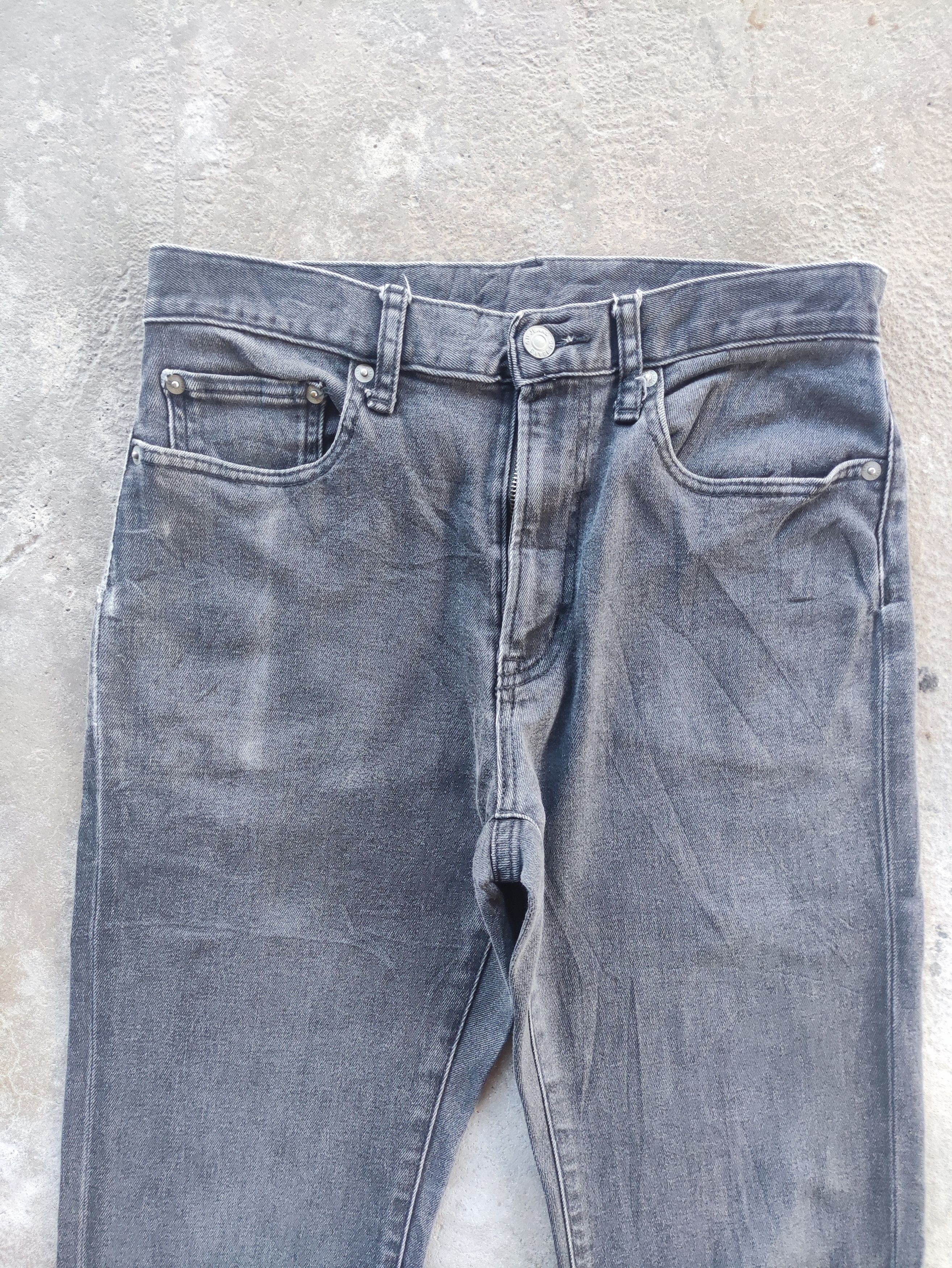 GU Vintage GU Brand Denim Faded Pants Size US 29 - 3 Thumbnail