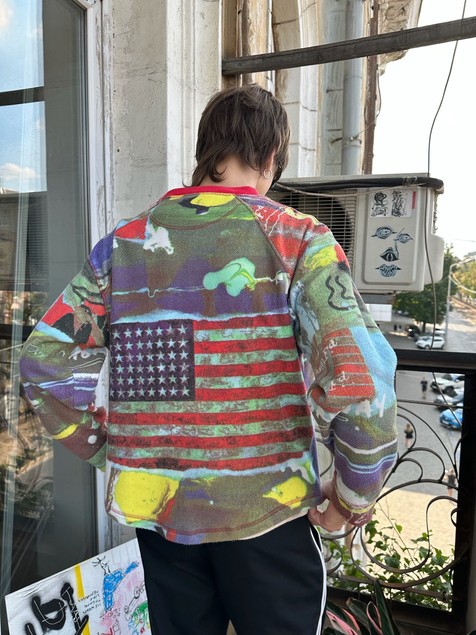 JET SET JET SET VINTAGE longsleeve acid psychedelic drugs lsd usa Size US M / EU 48-50 / 2 - 6 Thumbnail