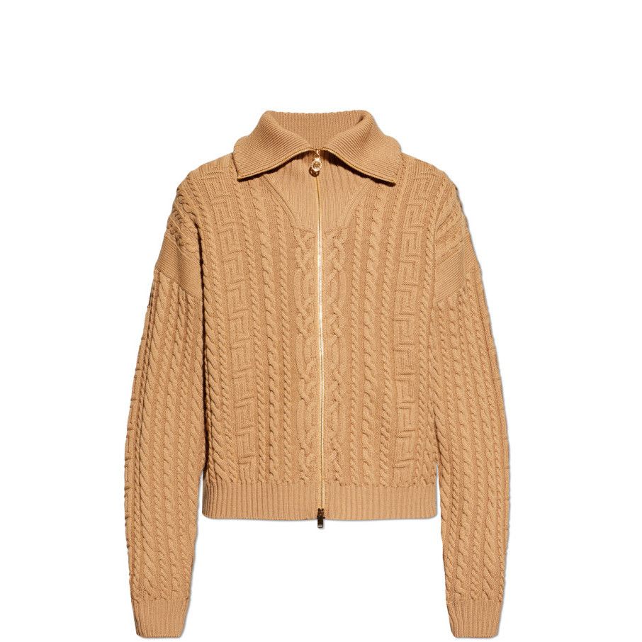 Versace VERSACE Beige Wool Sweater New & Authentic (Men's size:S;) Size US S / EU 44-46 / 1 - 1 Preview