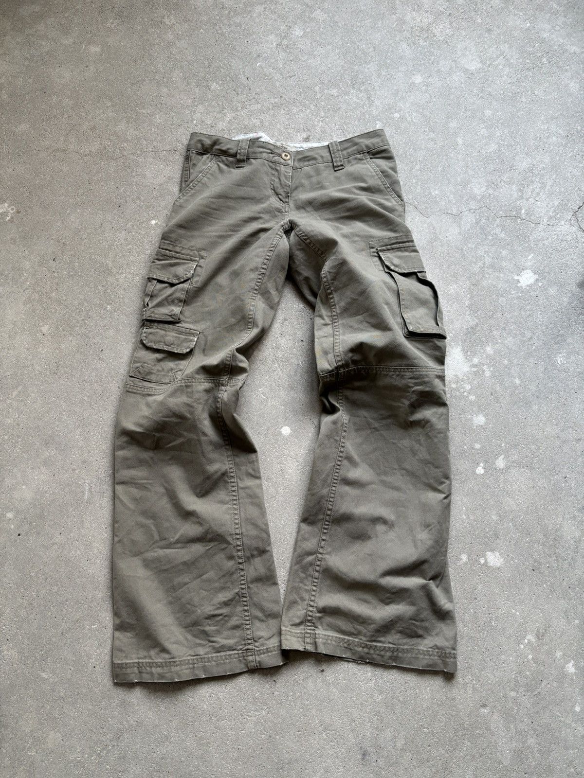 If Six Was Nine Vintage Neighbourhood Cargo Pants Flared Size US 27 - 11 Thumbnail