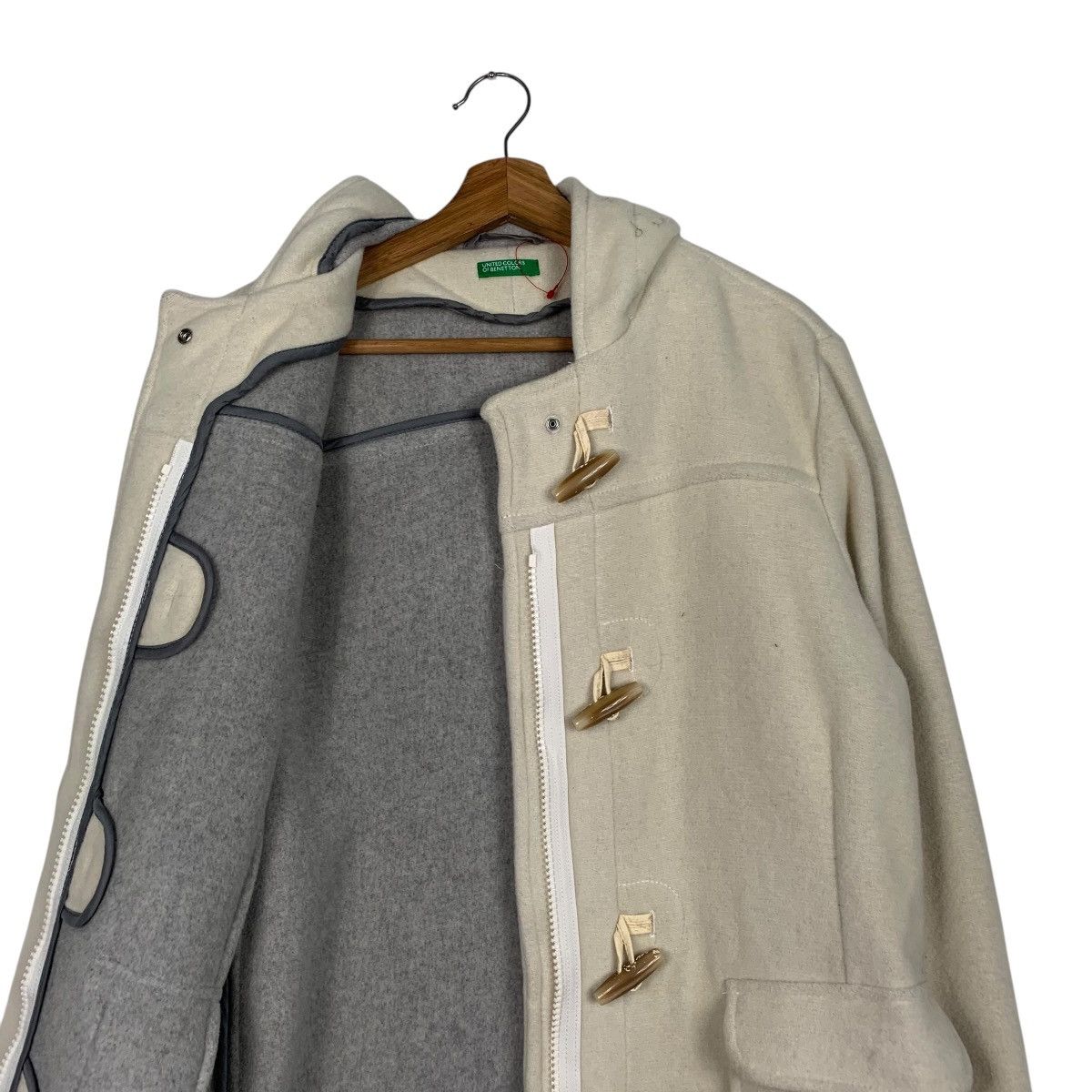 United Colors Of Benetton United Colors Of Benetton Duffle Coat Size M / US 6-8 / IT 42-44 - 12 Thumbnail