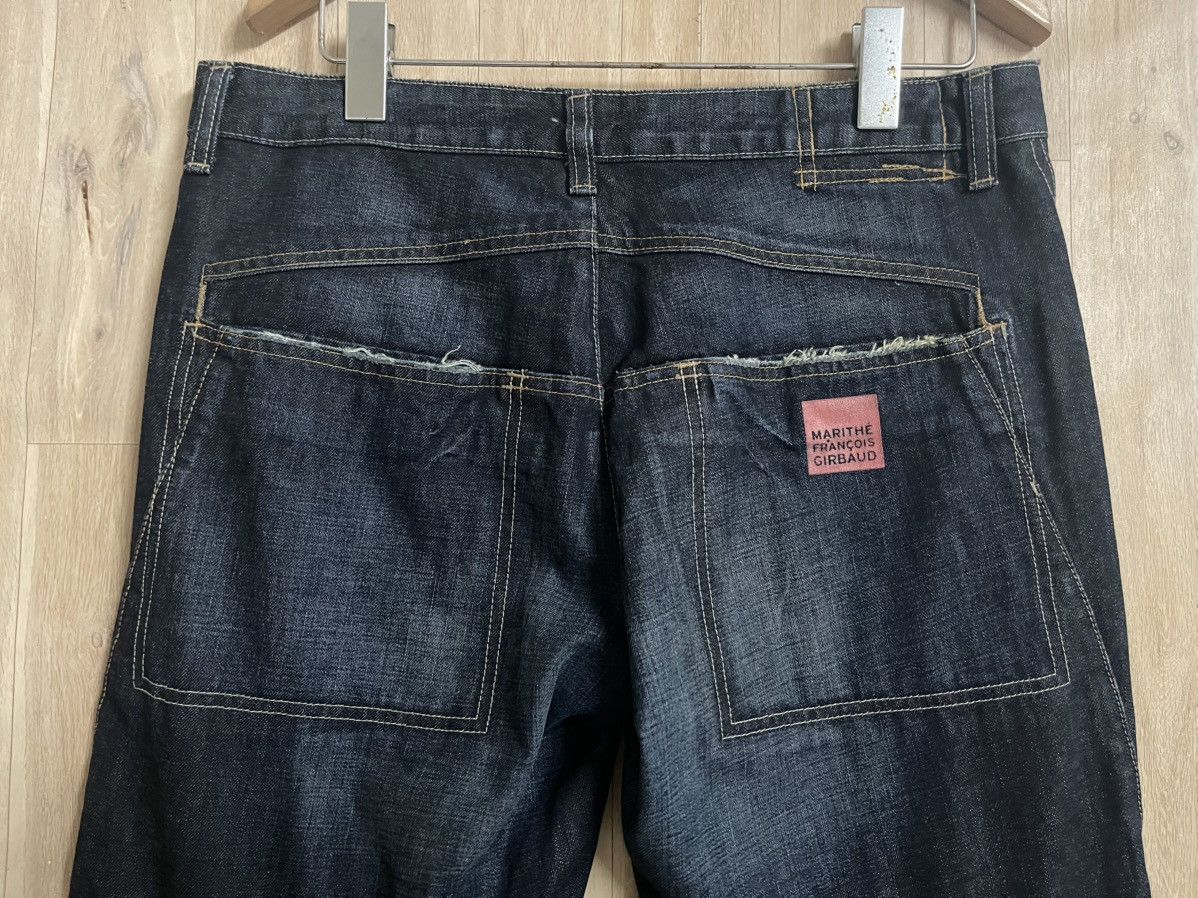 Marithe + Francois Girbaud Marithe + Francois Girbaud Biker Denim W33 L43.5 Rare Punk Size US 33 - 15 Thumbnail