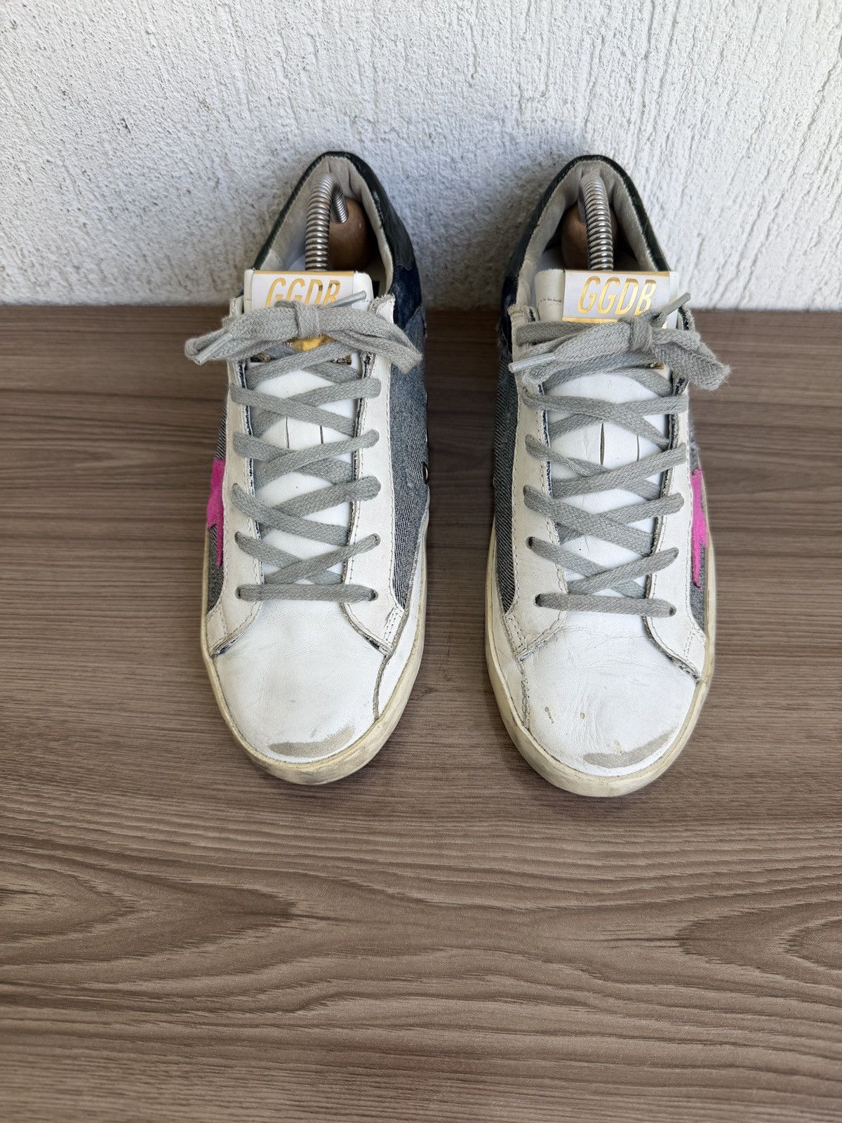 Golden Goose Pink star superstar trainers Size US 8 / IT 38 - 5 Thumbnail
