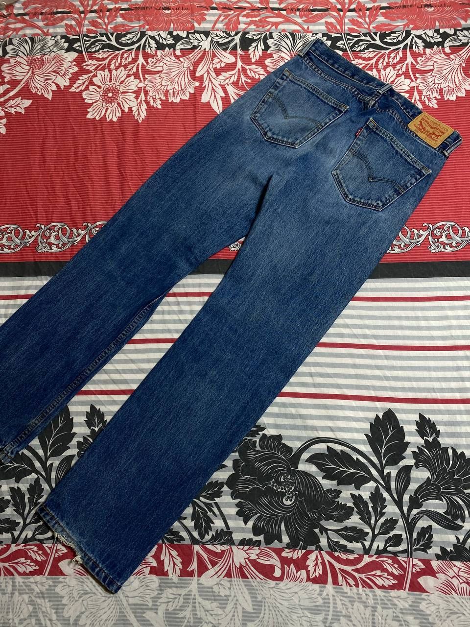 Levi's × Vintage Vintage Levi's 505 Signature Released Hem Jeans Size US 34 / EU 50 - 7 Thumbnail