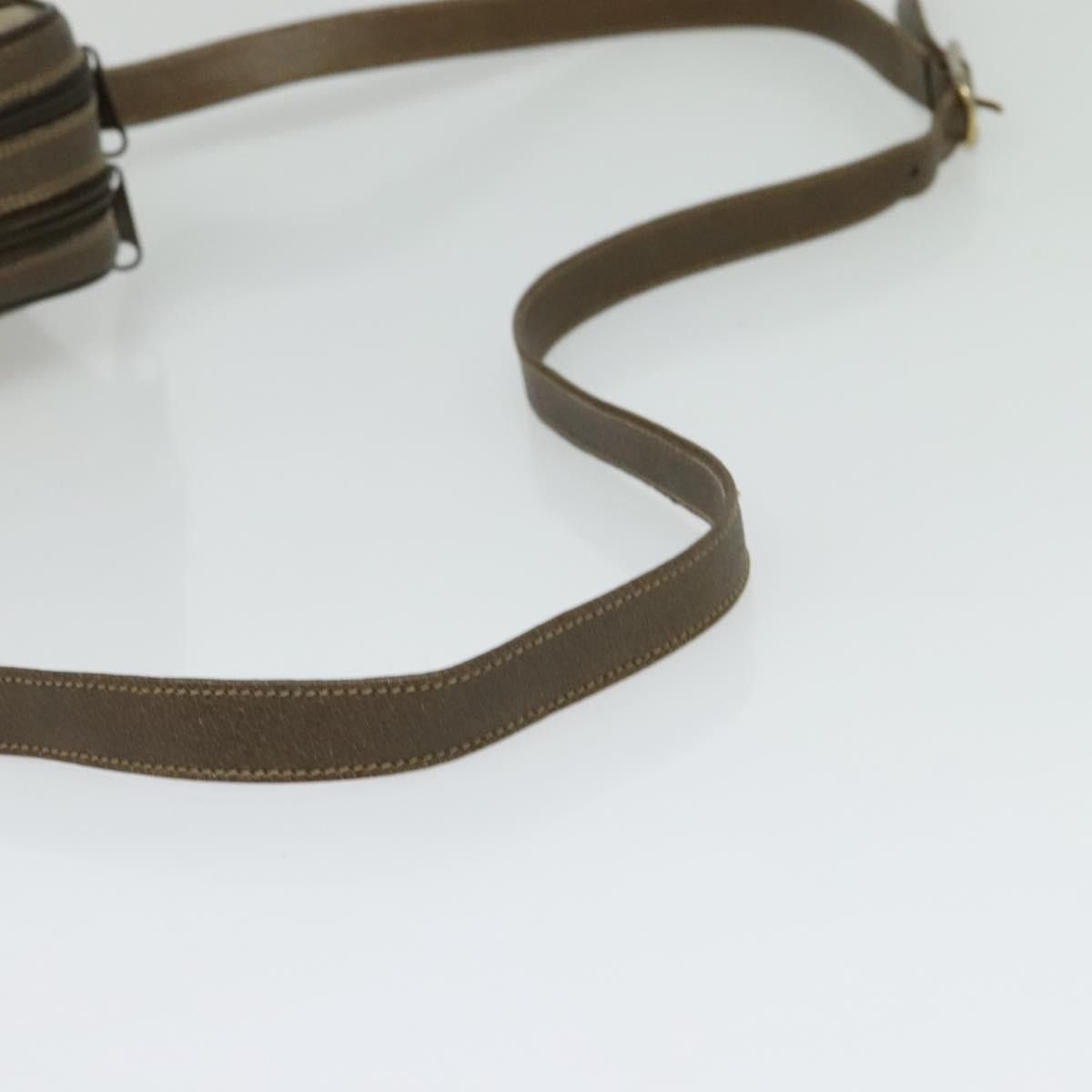 Gucci GUCCI GG Supreme Web Sherry Line Shoulder Bag Pvc Beige 904 Size ONE SIZE - 7 Thumbnail