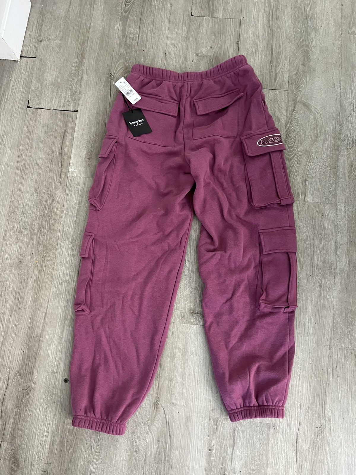Pacsun × Playboy Playboy By PacSun Cargo Sweatpants Size 27" / US 4 / IT 40 - 2 Thumbnail