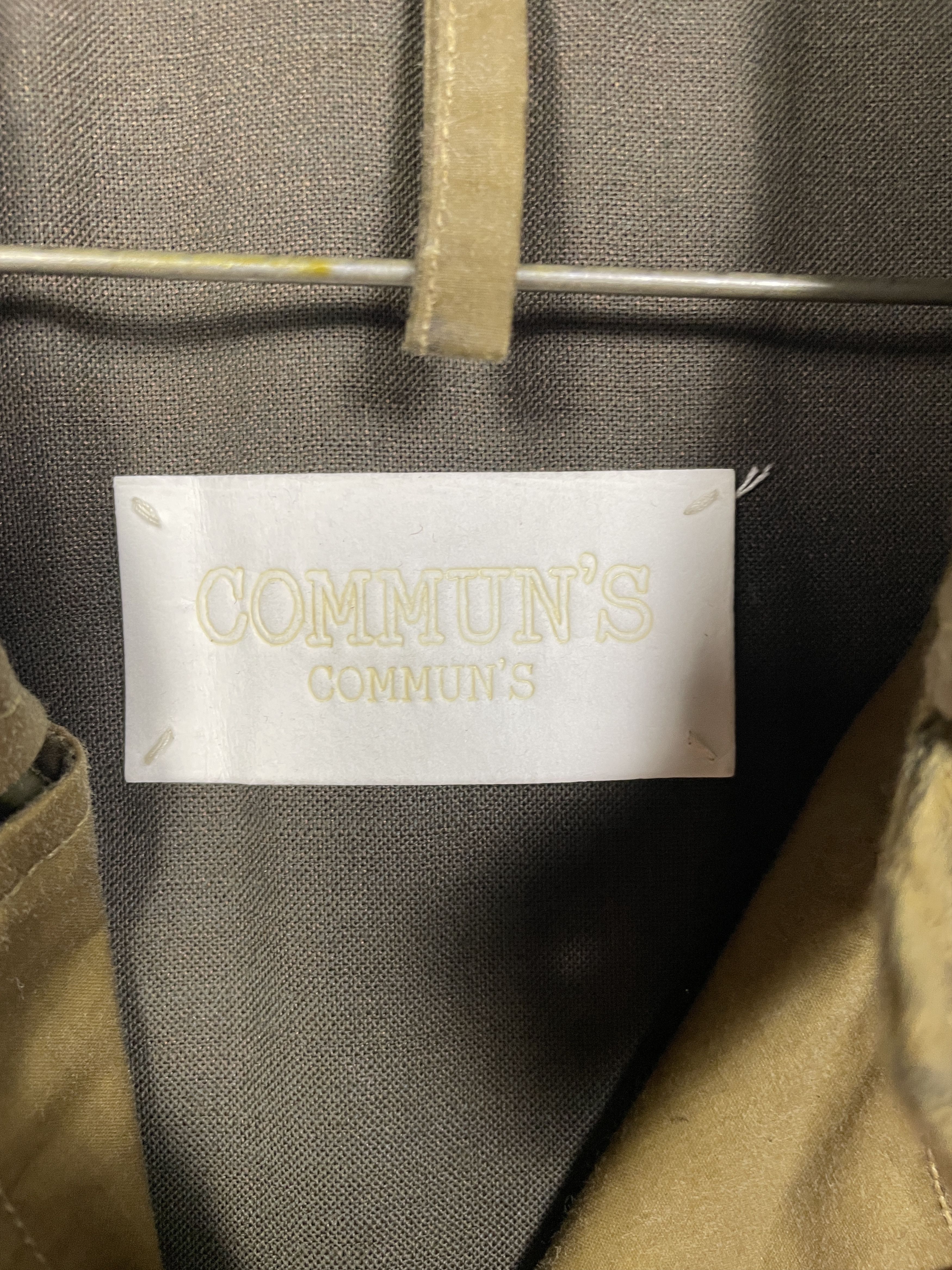 Other $1550 Communs Waxed Tin Cloth Jacket archivio Size US L / EU 52-54 / 3 - 3 Thumbnail