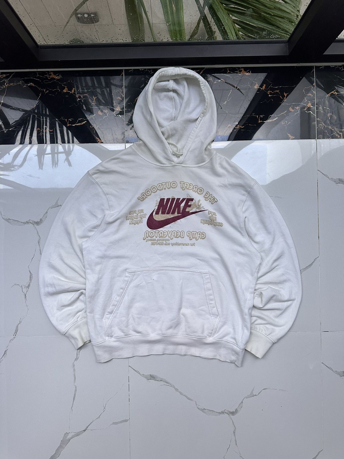 NIKE VINTAGE BIG LOGO STREETWEAR HOODIE