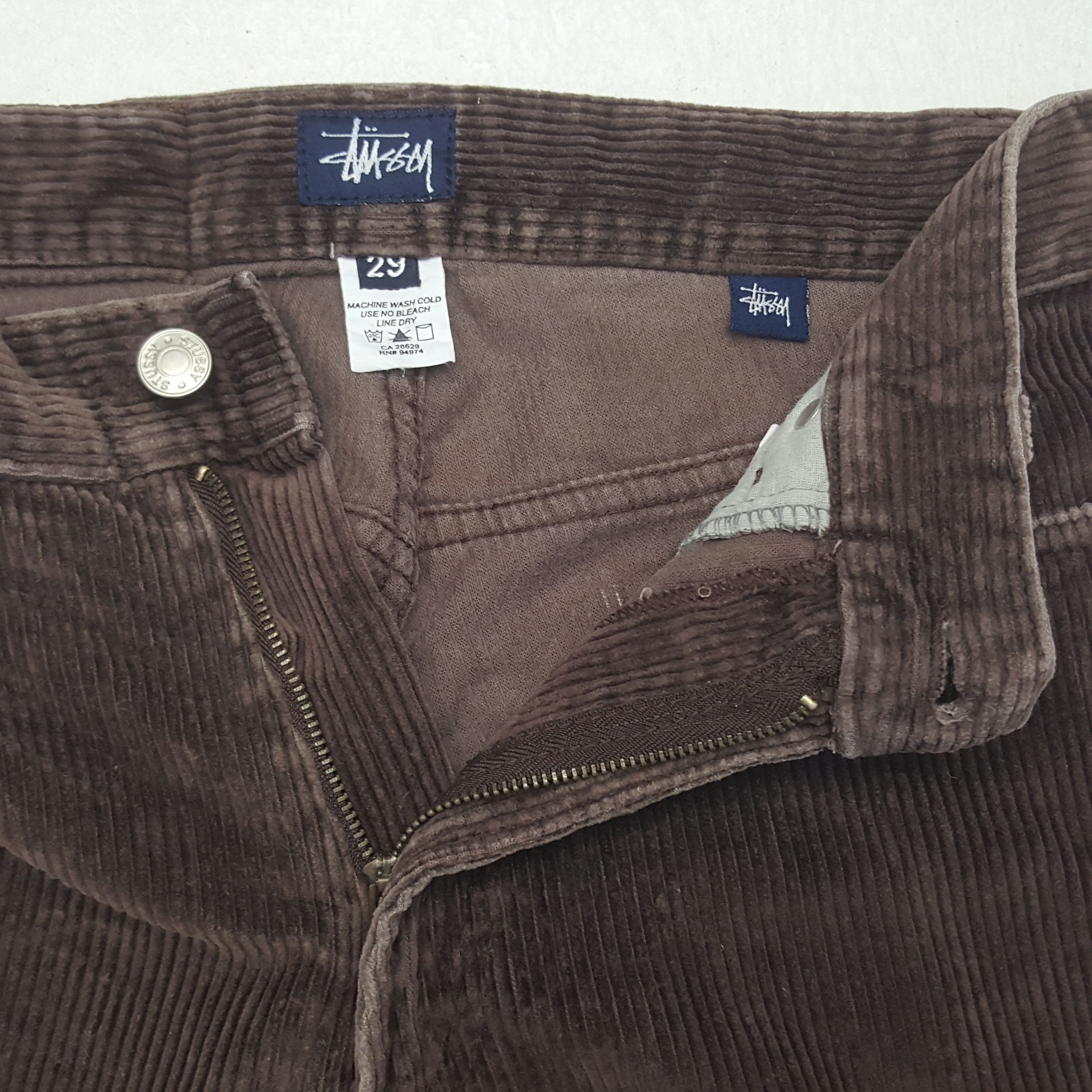 Stussy × Vintage Vintage Stussy American Streetwear Style Pants C280N5 Size US 27 - 7 Thumbnail