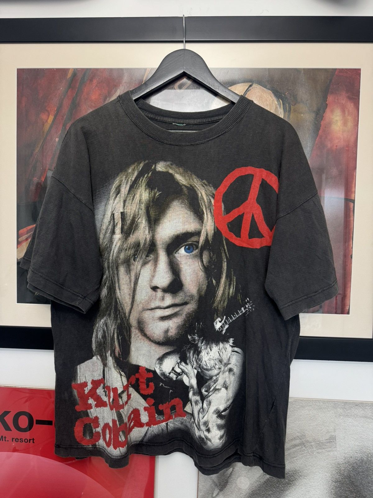 Band Tees × Nirvana × Vintage Vintage Nirvana Nevermind Swirl Euro