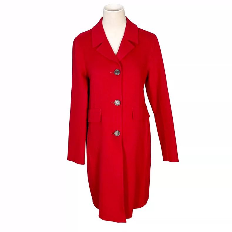 Max Mara Red wool coat