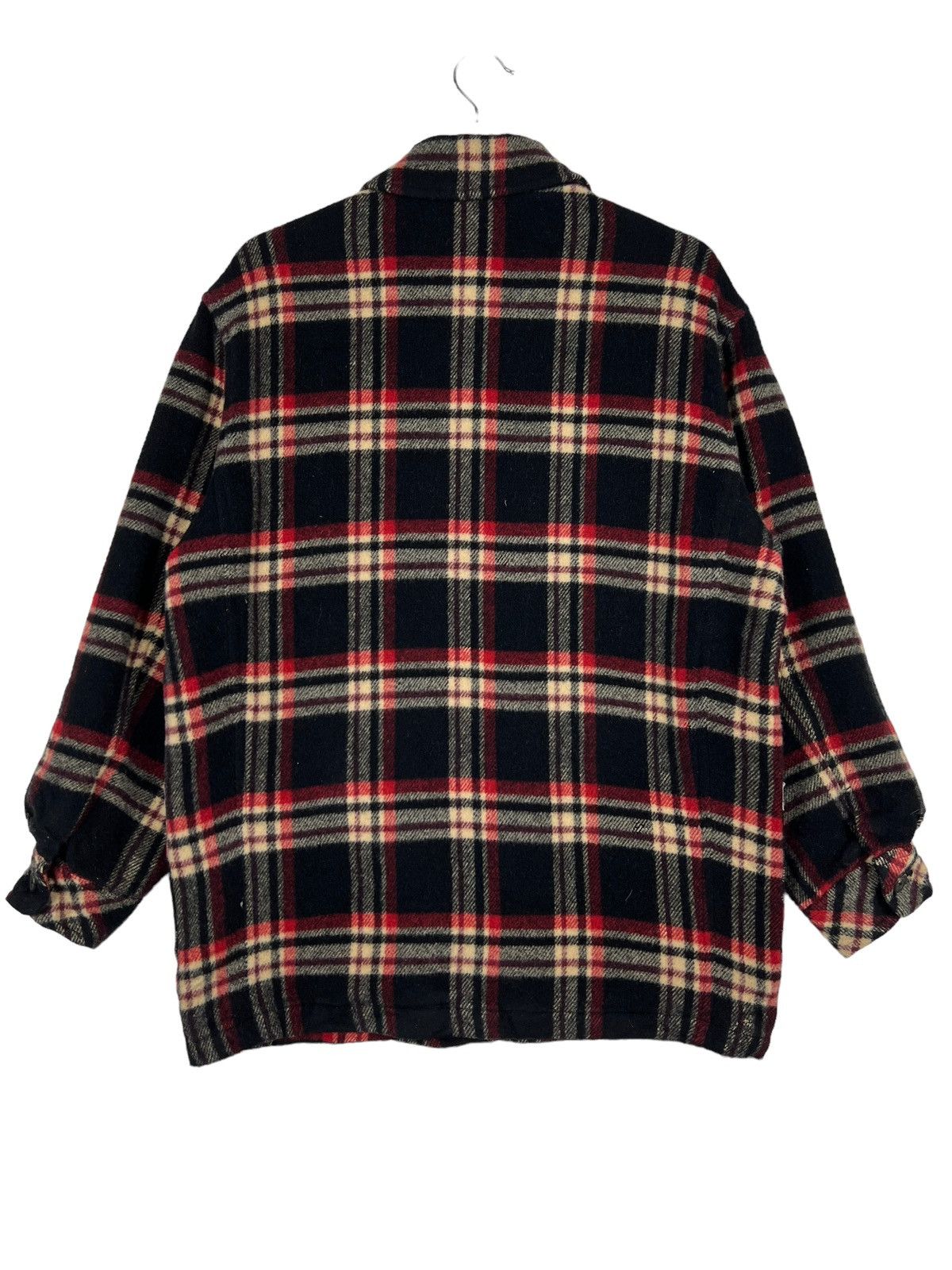 Japanese Brand × Vintage 🔥 EAST BOY PLAID CHECKER CPO WOOL JACKET Size US M / EU 48-50 / 2 - 8 Thumbnail