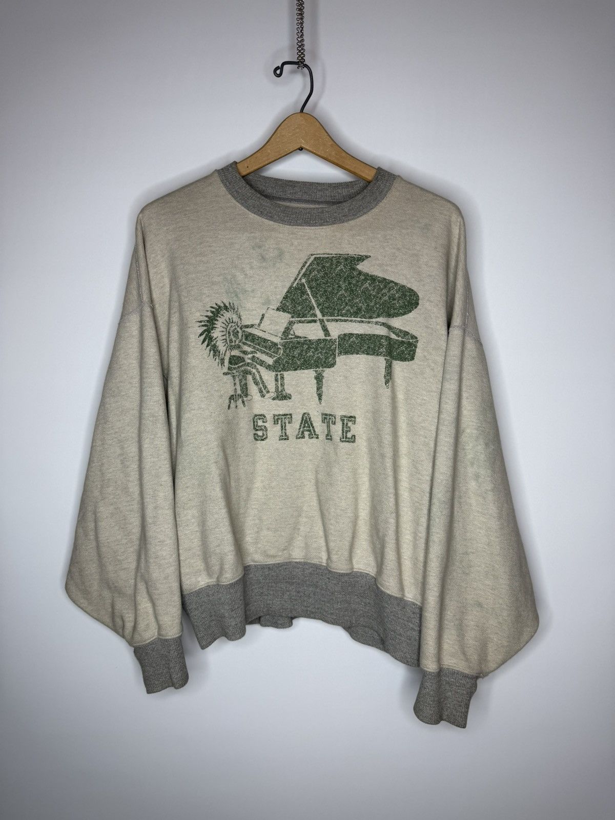 Japanese Brand × Kapital KAPITAL PIANO STATE CREWNECK SWEATSHIRT Size US S / EU 44-46 / 1 - 1 Thumbnail