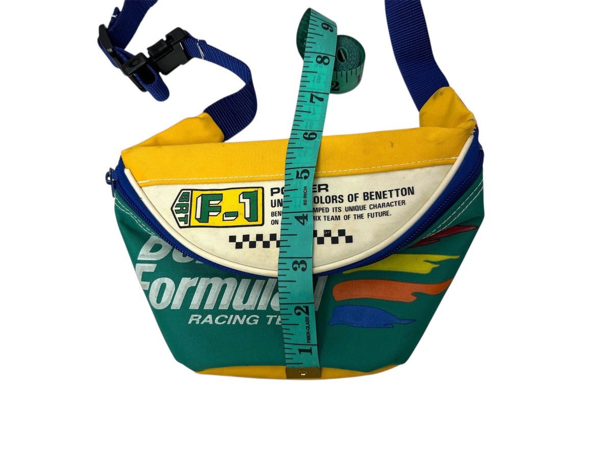 Benetton Vintage Benetton Formula 1 Racing Team Pouch Bag Size ONE SIZE - 13 Thumbnail