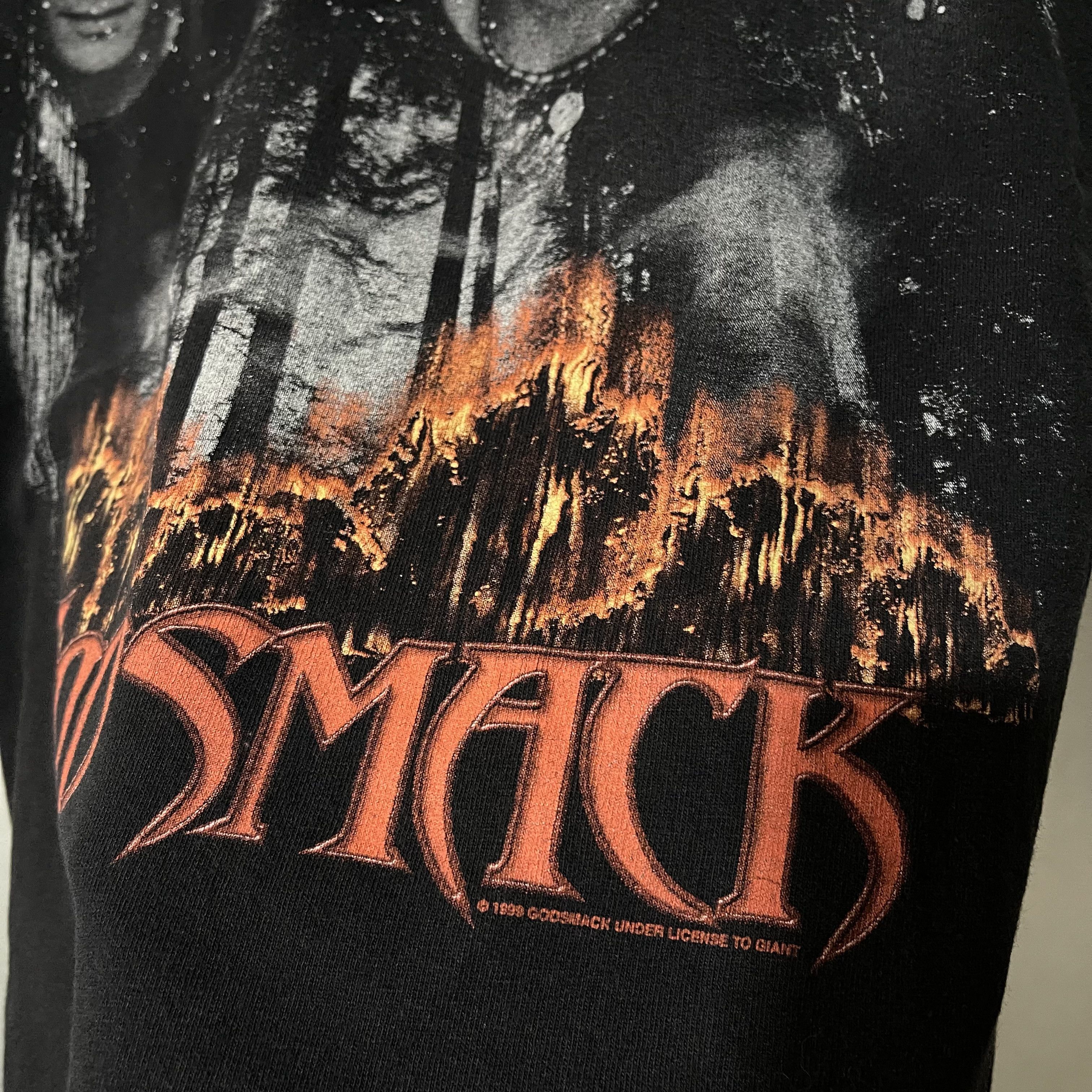 Band Tees × Vintage Vintage 1999 Godsmack Shirt 2000 Smackfest Shirt Size US L / EU 52-54 / 3 - 3 Thumbnail