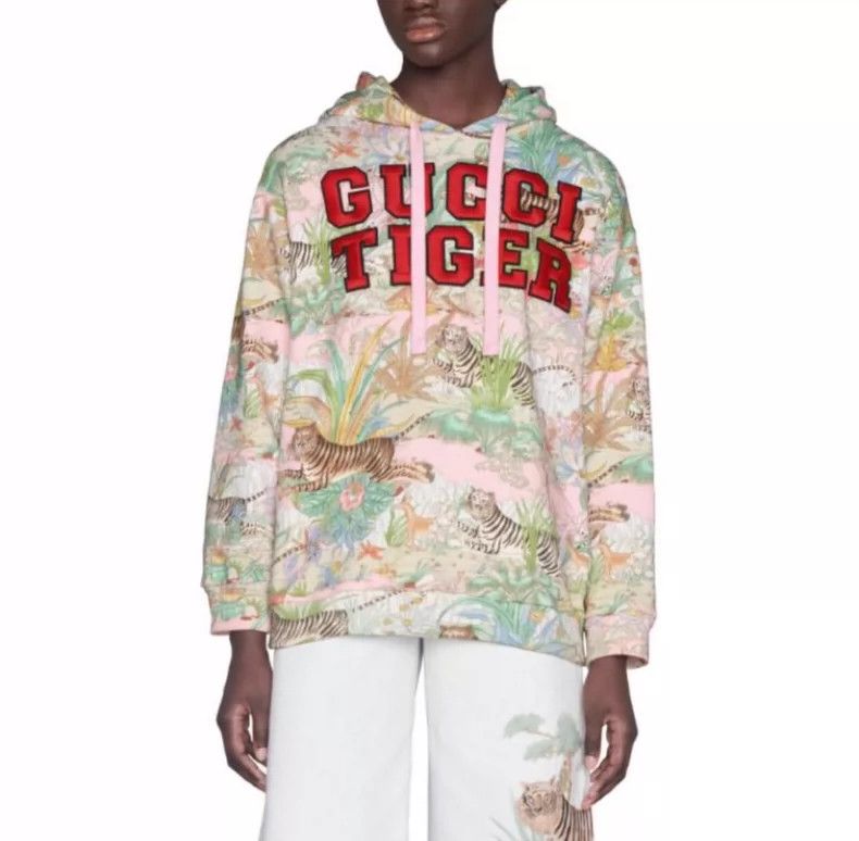 Gucci Gucci Color-matched jungle animal print full print design c Size US XS / EU 42 / 0 - 9 Thumbnail