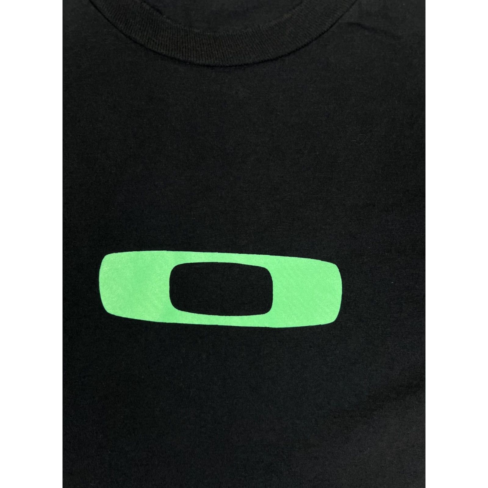 Oakley Oakley T-Shirt Mens 2XL Blue Ellipse Center Logo Graphic Casual Tee Y2K Size US XXL / EU 58 / 5 - 2 Thumbnail
