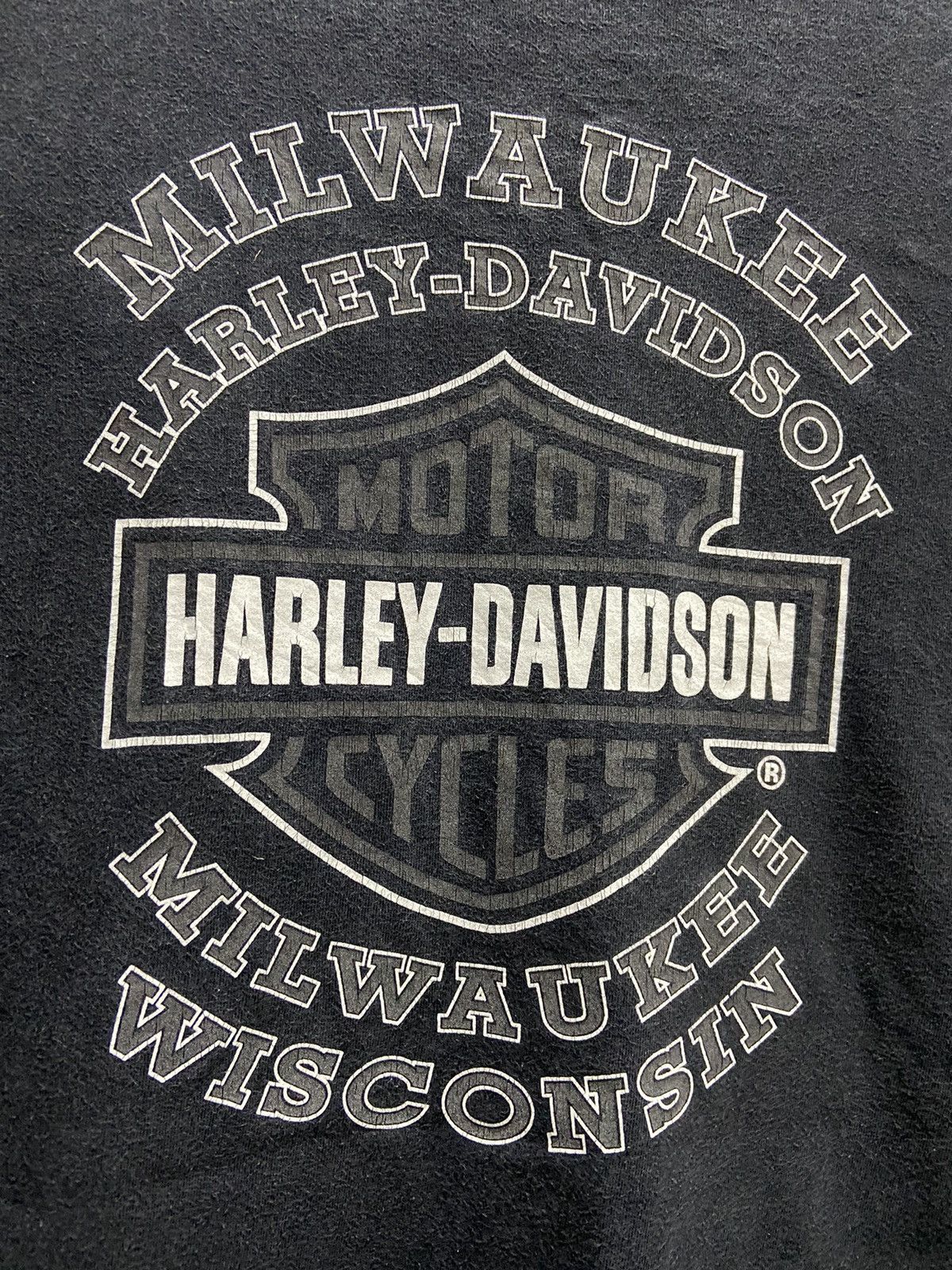 Harley Davidson VINTAGE Y2K HARLEY DAVIDSON HOG WISCONSIN TEE SHIRT Size US XL / EU 56 / 4 - 8 Thumbnail