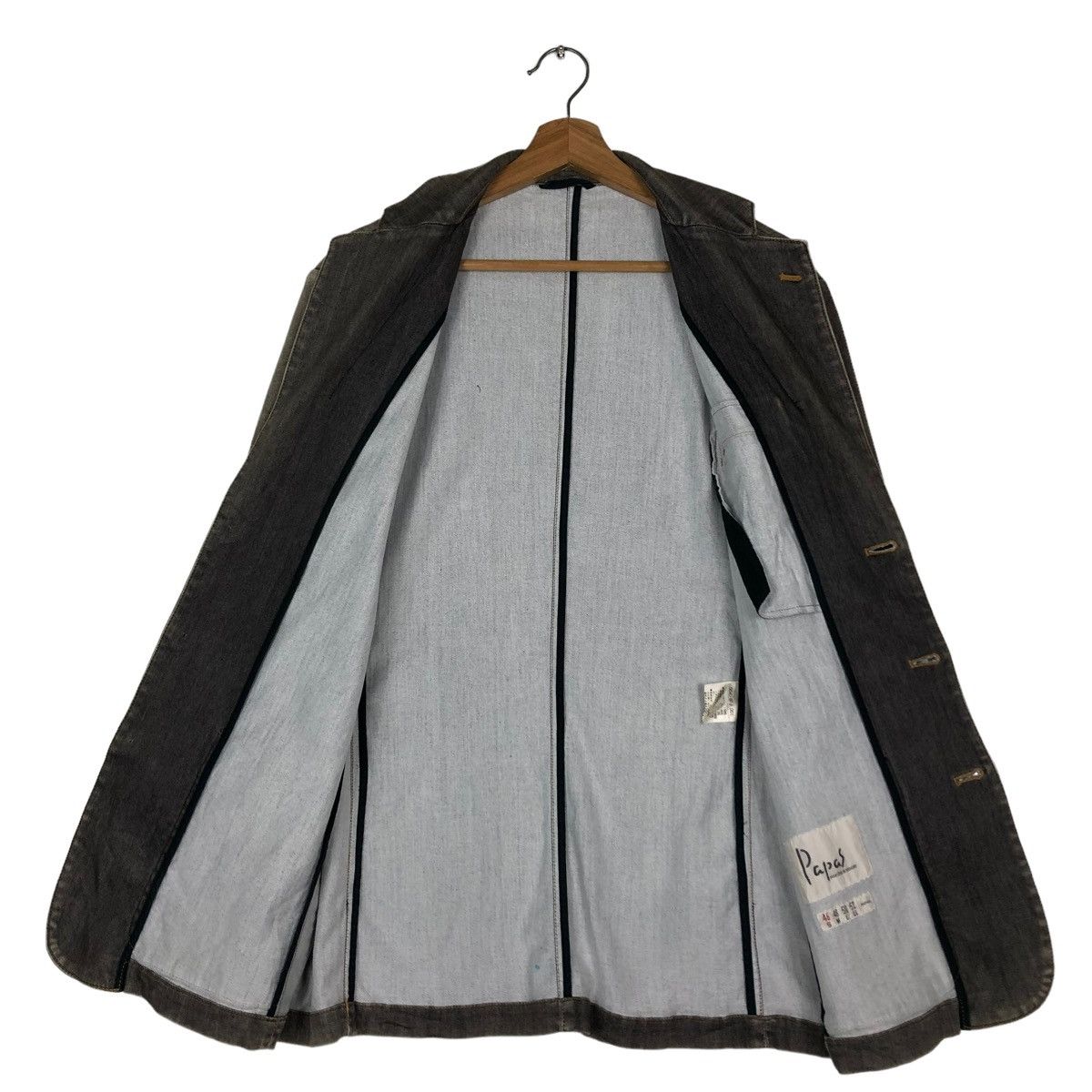 Japanese Brand 🔥Vintage Chore Jacket Double Breast Papas Size US S / EU 44-46 / 1 - 12 Thumbnail