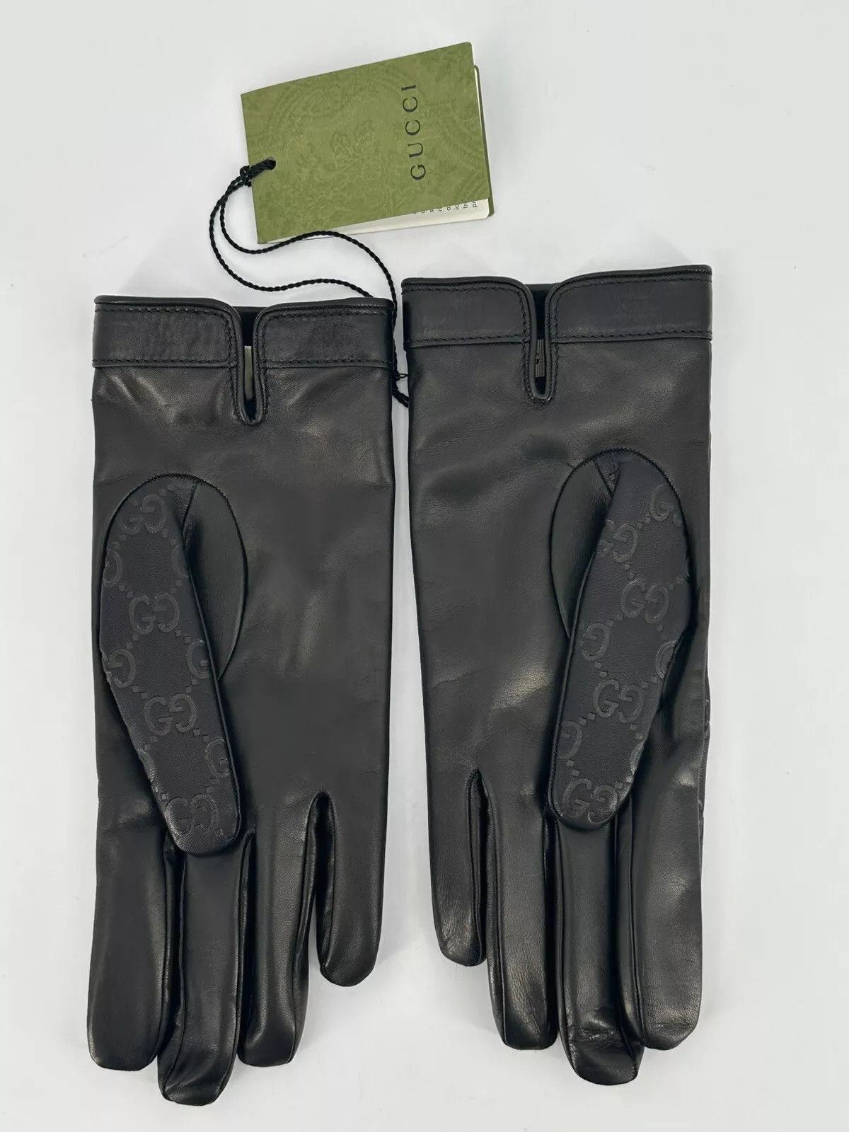 Gucci New Gloves Gucci -434211-Size-8-S Men's Size ONE SIZE - 2 Thumbnail