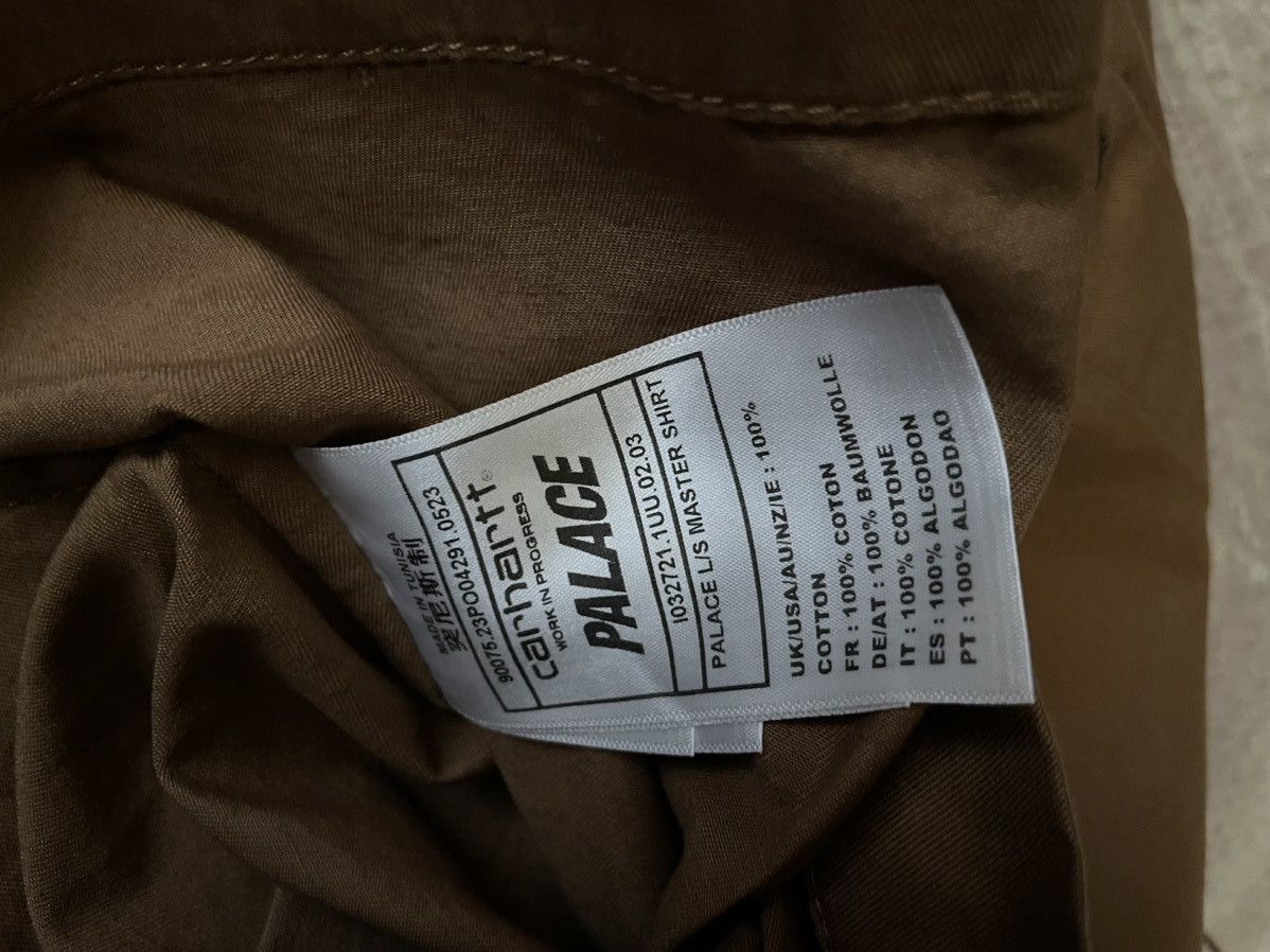 Carhartt × Palace Palace x Carhartt WIP Longsleeve Master Shirt Size US M / EU 48-50 / 2 - 6 Thumbnail
