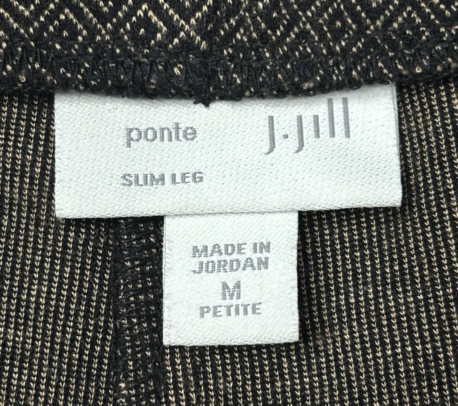 Other J Jill Pants Womens Medium Petite Ponte Slim Leg Stretch Size 32" / US 10 / IT 46 - 2 Thumbnail