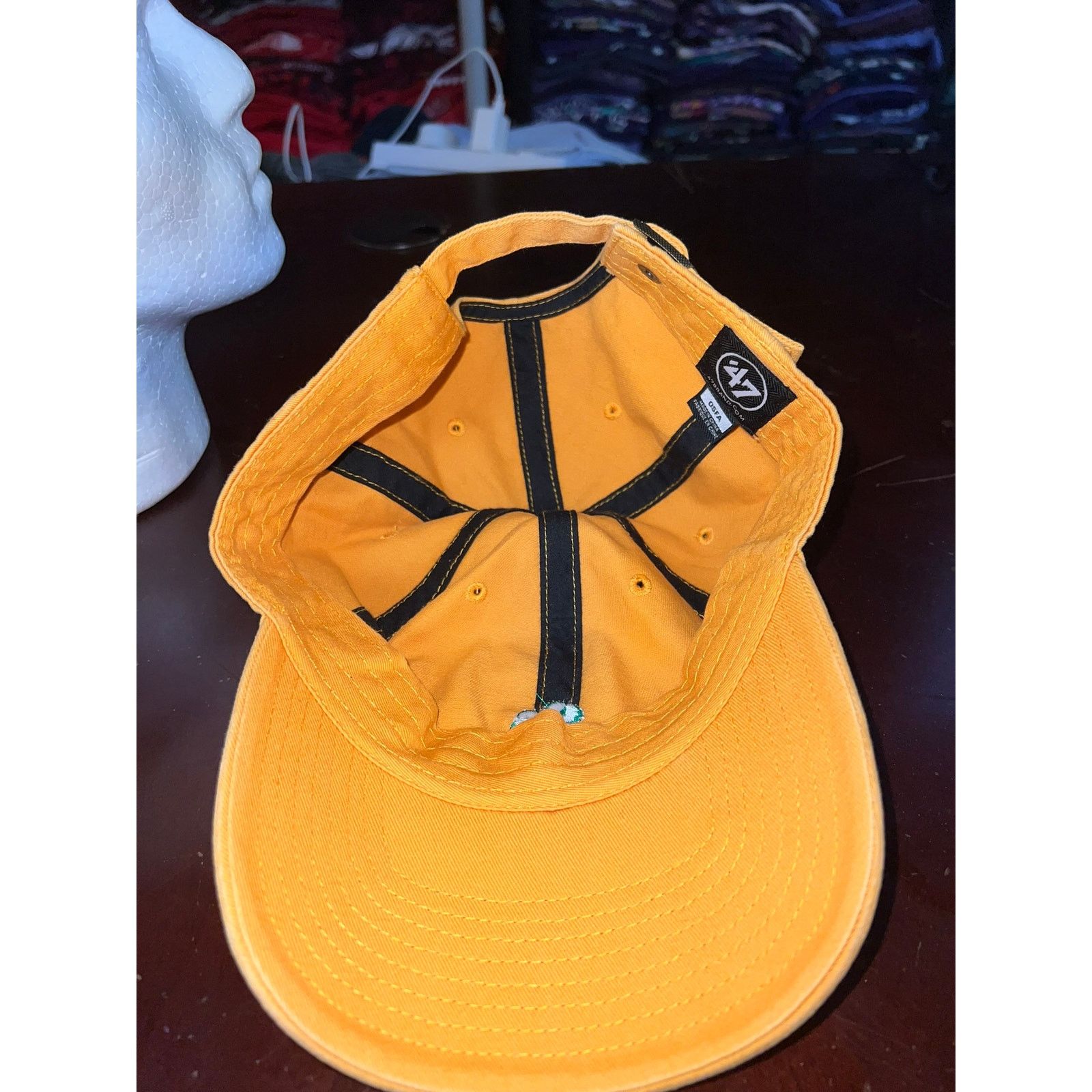 47 Brand 47 Brand Clover Hat Cloverleaf Cap Logo Yellow OSFA Size ONE SIZE - 6 Thumbnail
