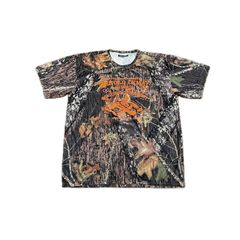 Realtree Vintage Walls Camouflage Shirt Adult XL Realtree Advantage Camo  Long Sleeve